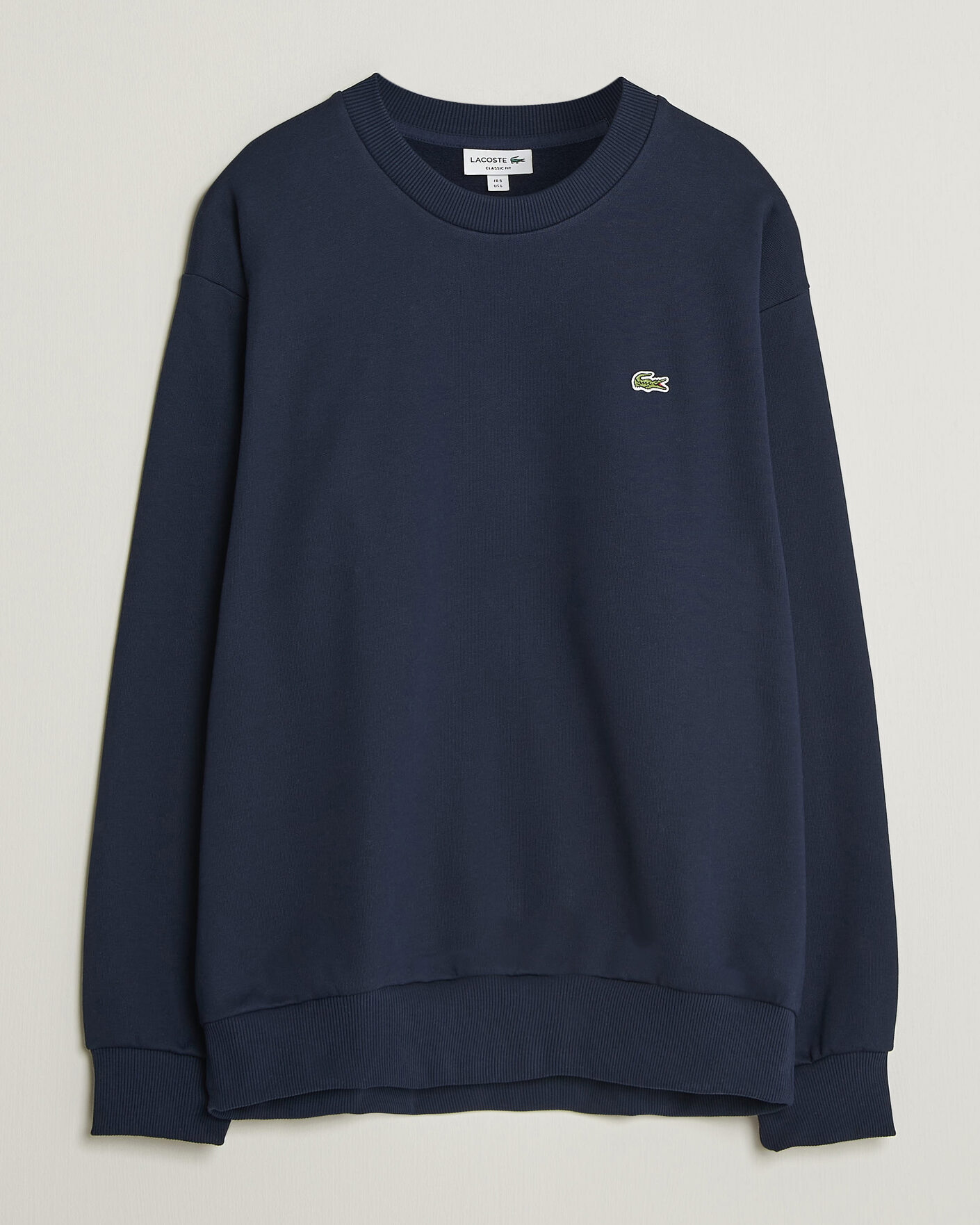 Homme | Pulls Et Tricots | Lacoste | Crew Neck Sweatshirt Navy Blue