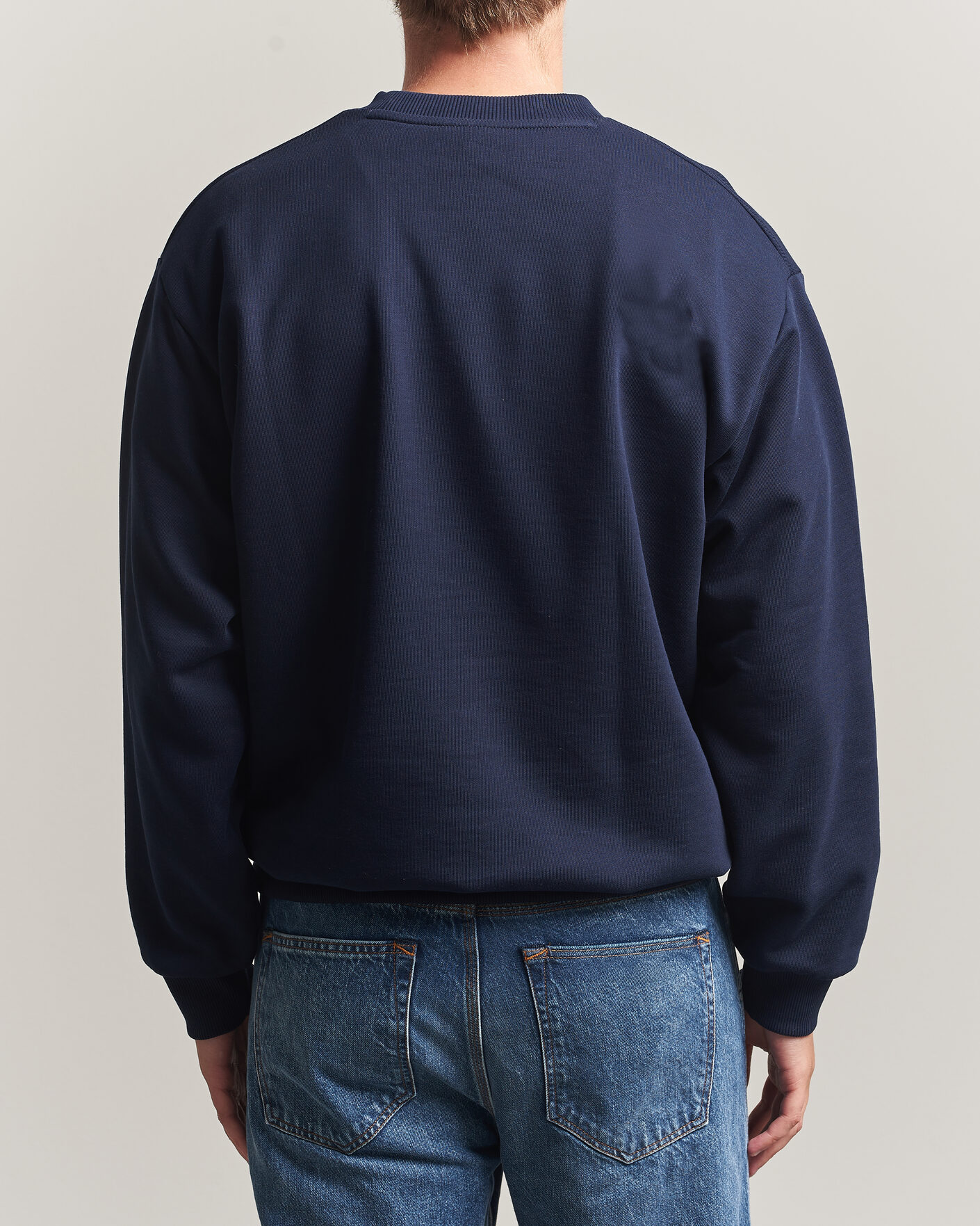 Homme | Pulls Et Tricots | Lacoste | Crew Neck Sweatshirt Navy Blue