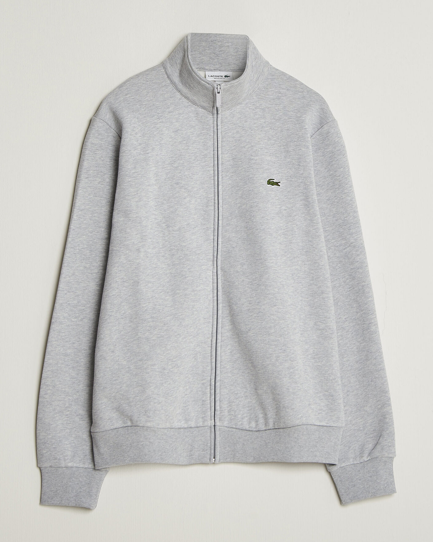 Homme | Pulls Et Tricots | Lacoste | Full Zip Sweater Silver Chine