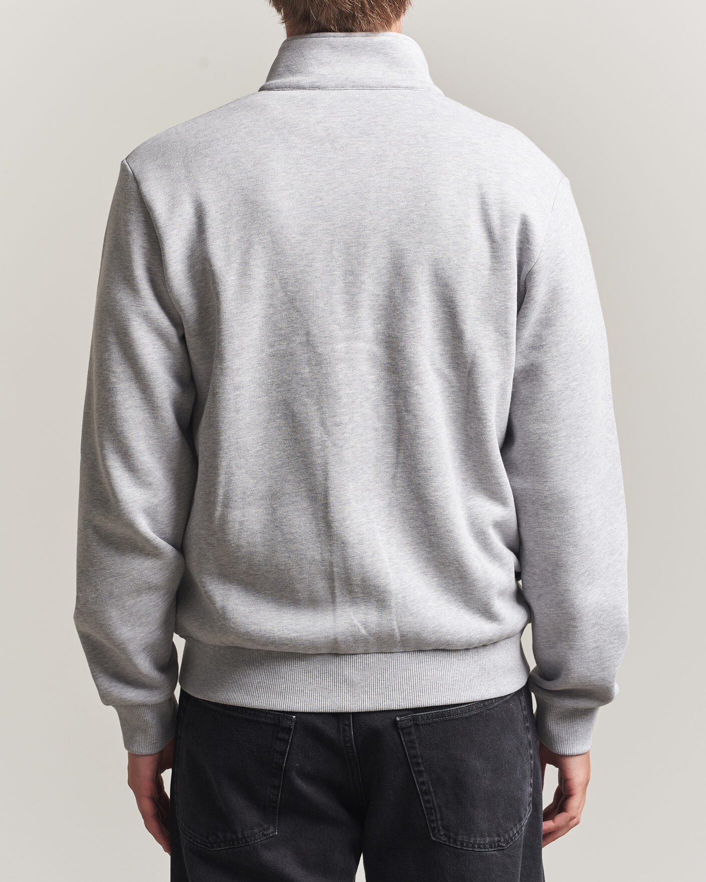 Homme | Pulls Et Tricots | Lacoste | Full Zip Sweater Silver Chine