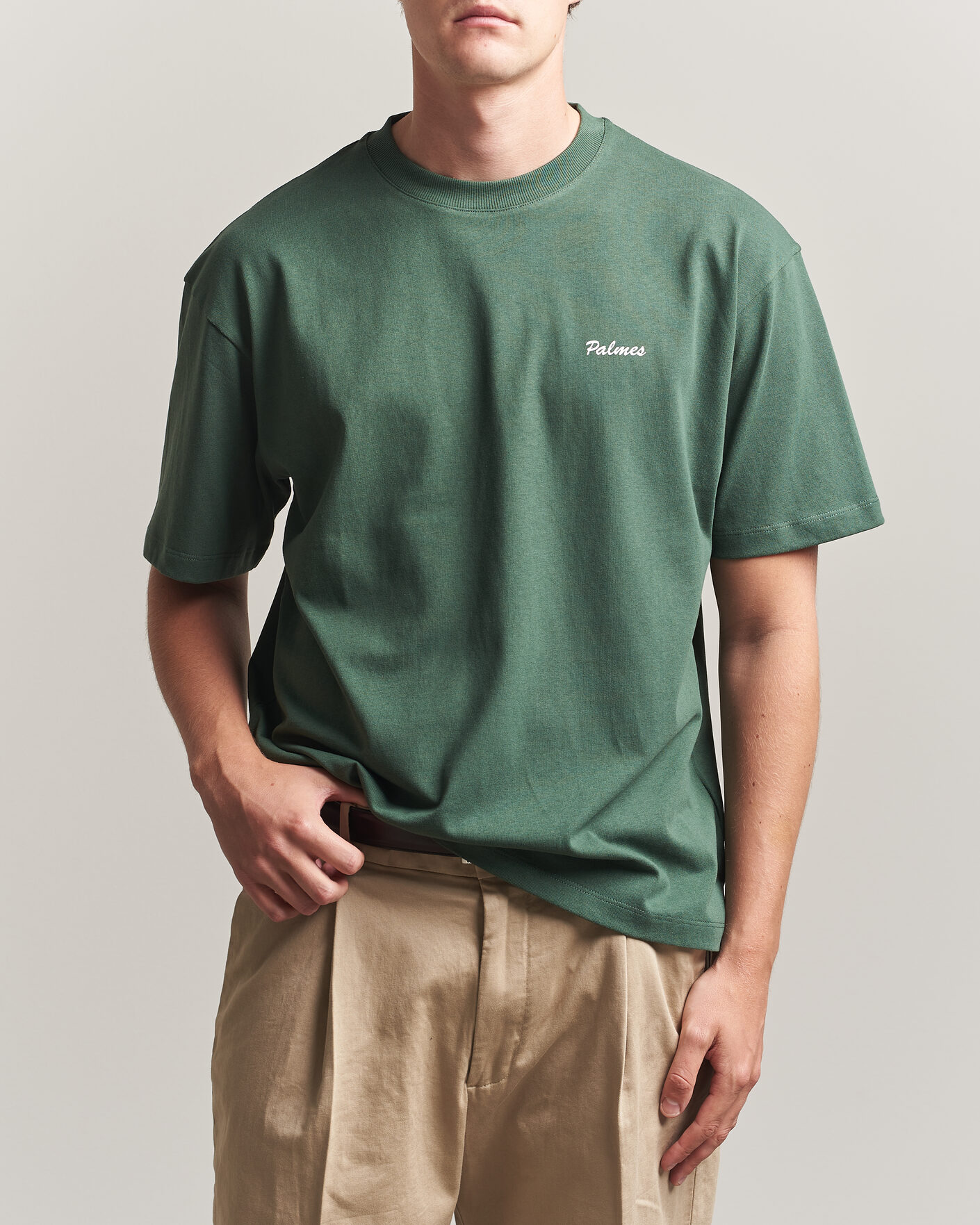 Homme | T-shirts | Palmes | Logo T-Shirt Dark Green