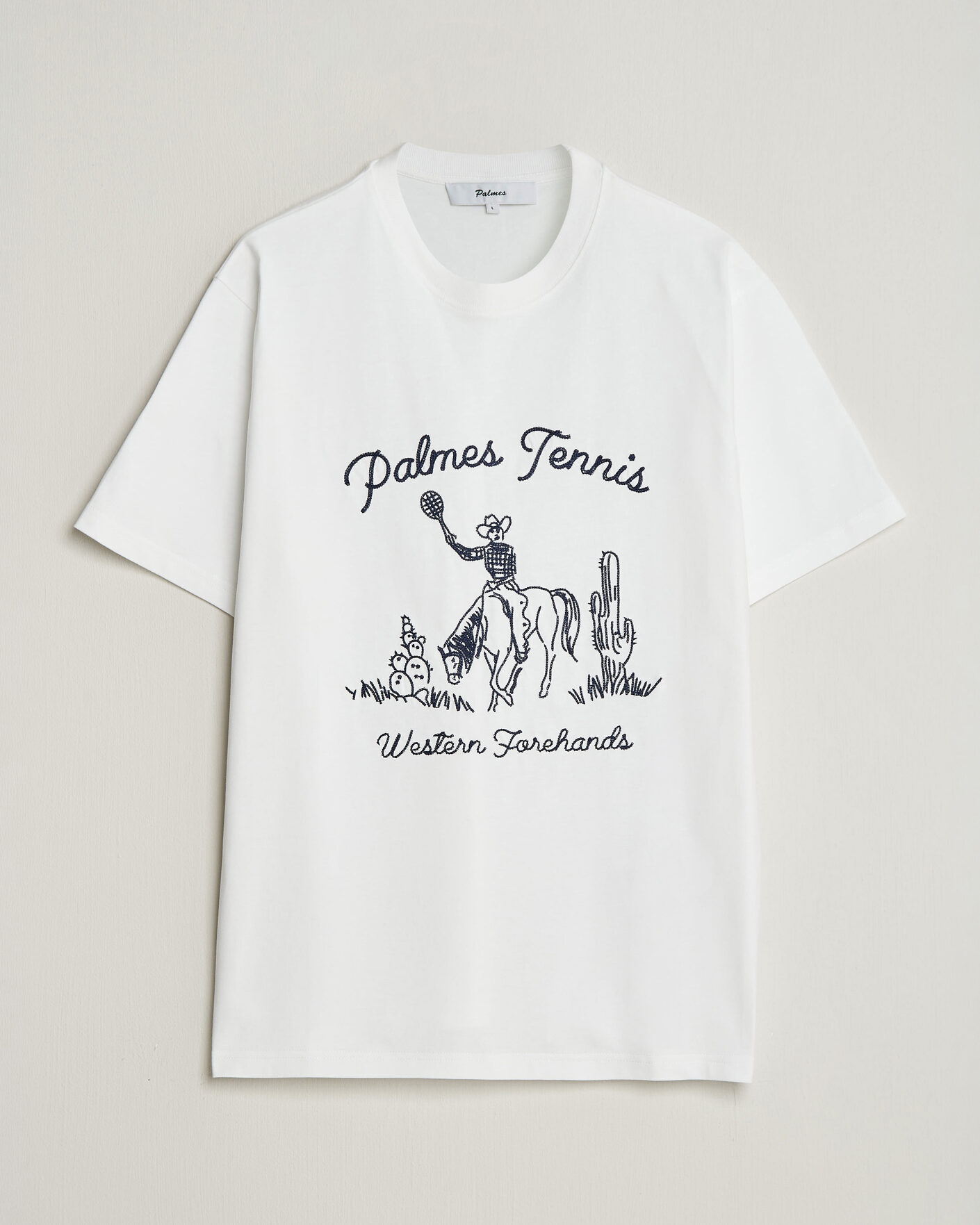 Homme | T-shirts | Palmes | Western T-Shirt White