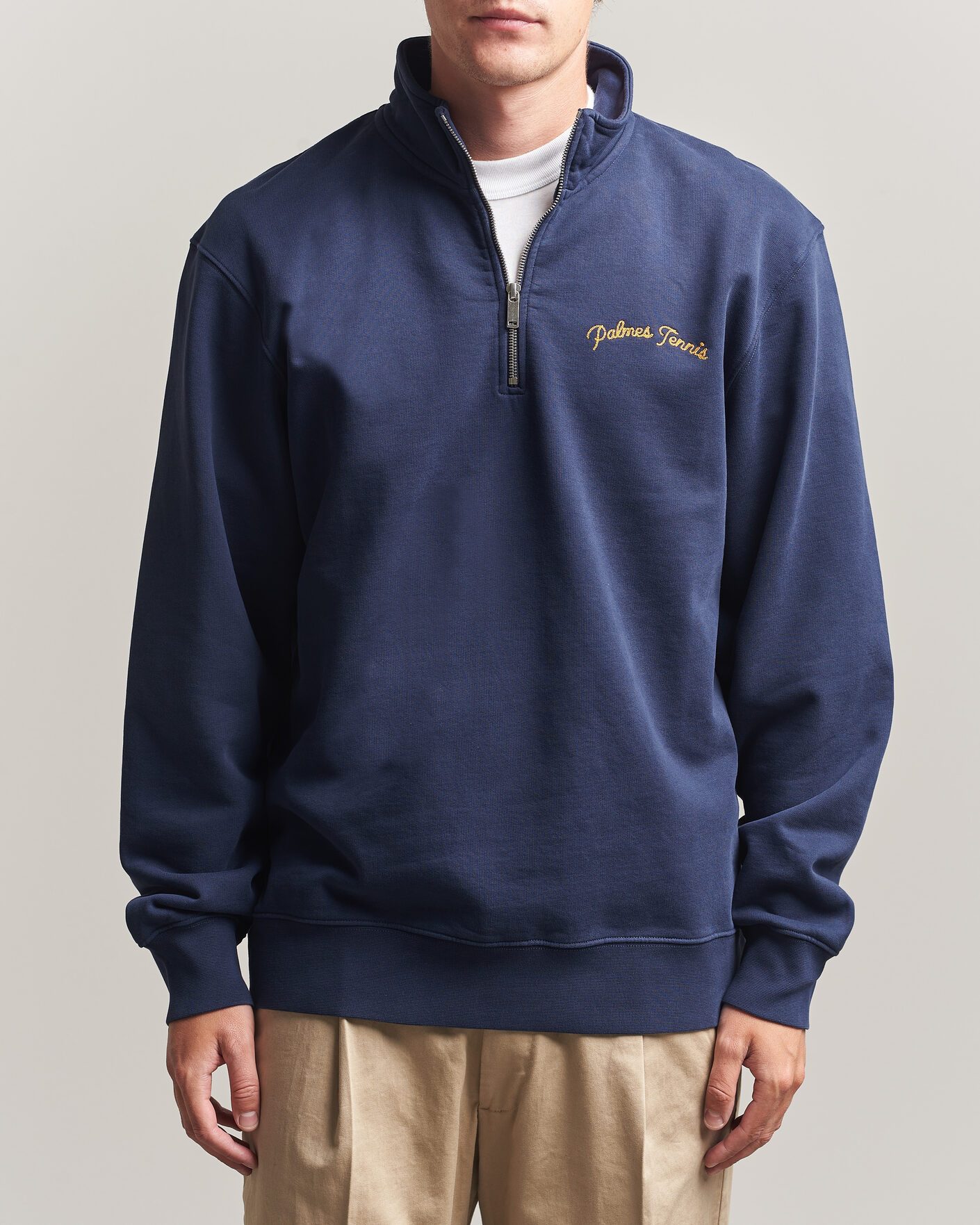 Homme | Pulls Et Tricots | Palmes | Western Zip Jacket Navy