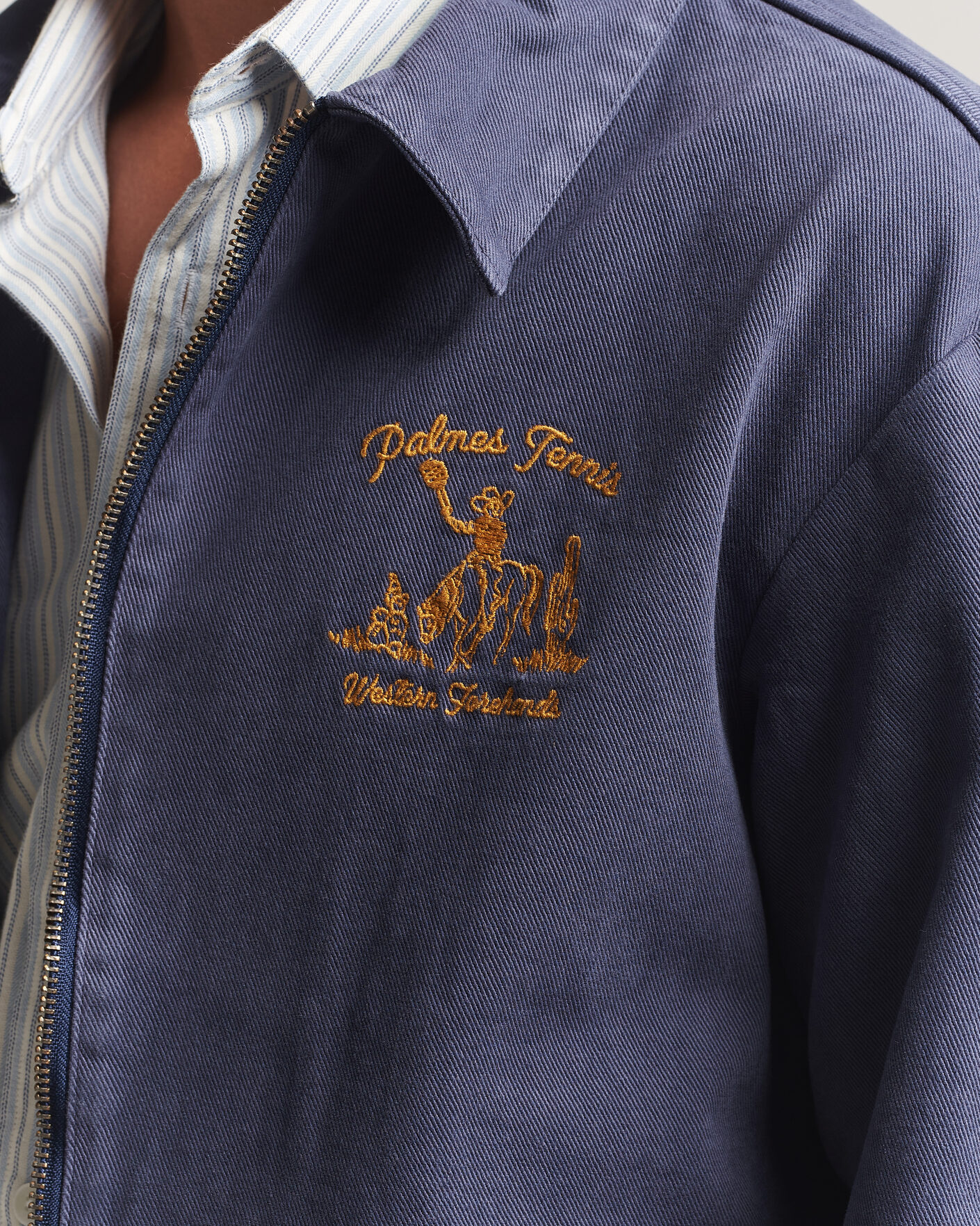Homme | Manteaux Et Vestes | Palmes | Western Zip Jacket Navy