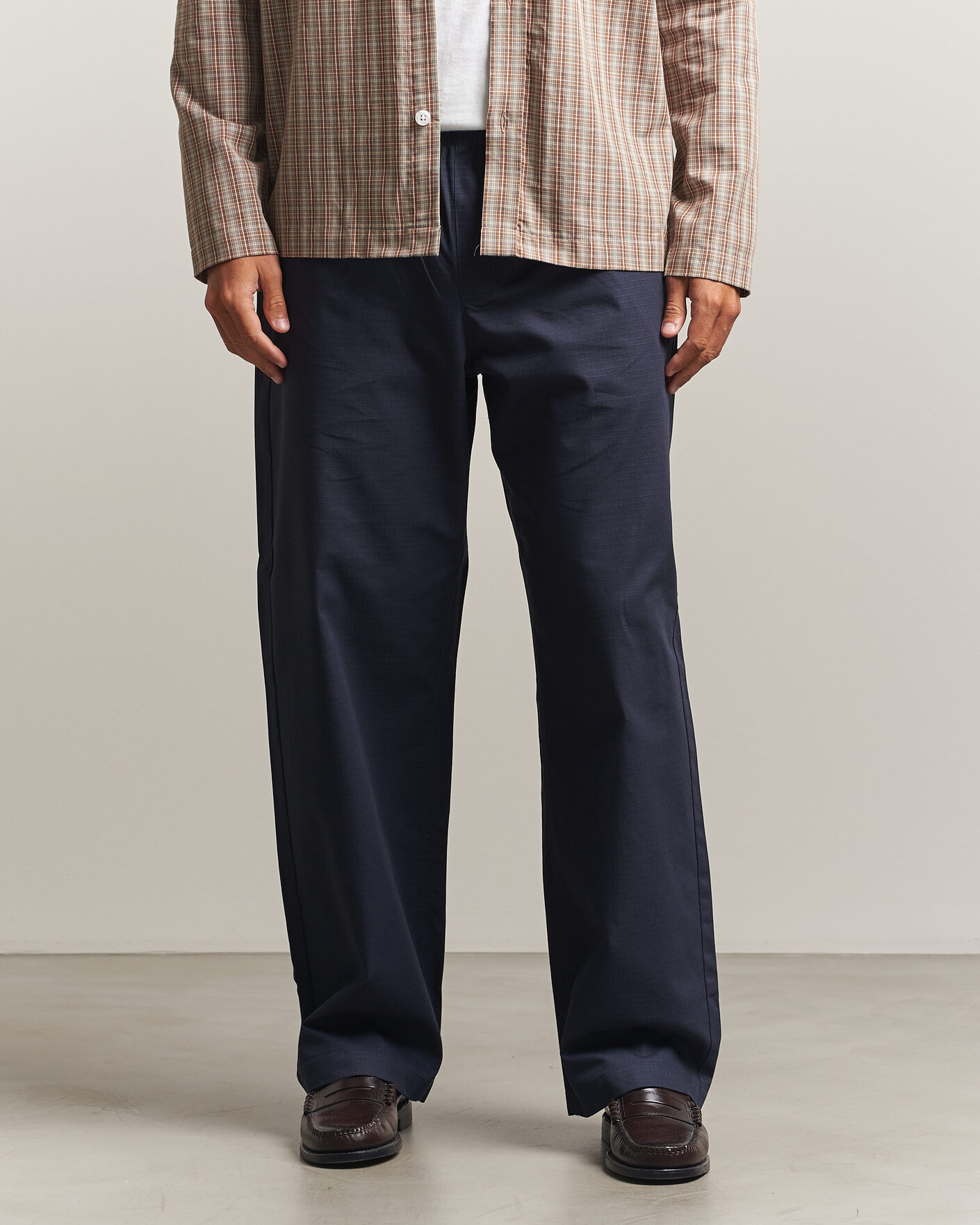Homme | Pantalons | Palmes | Lucien Ripstop Trousers Navy