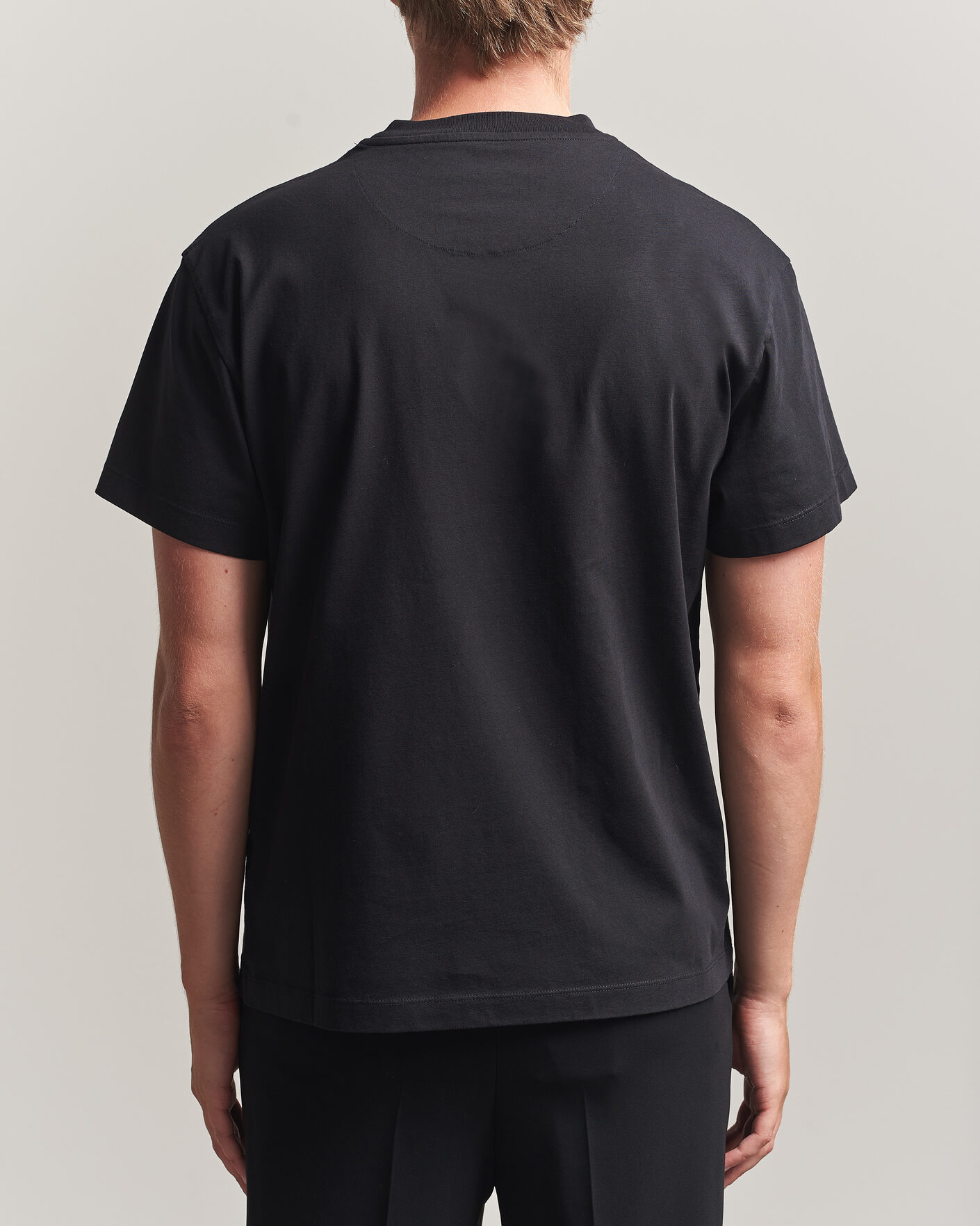 Homme | T-shirts | Jil Sander | Short Sleeve Jil Logo T-Shirt Black