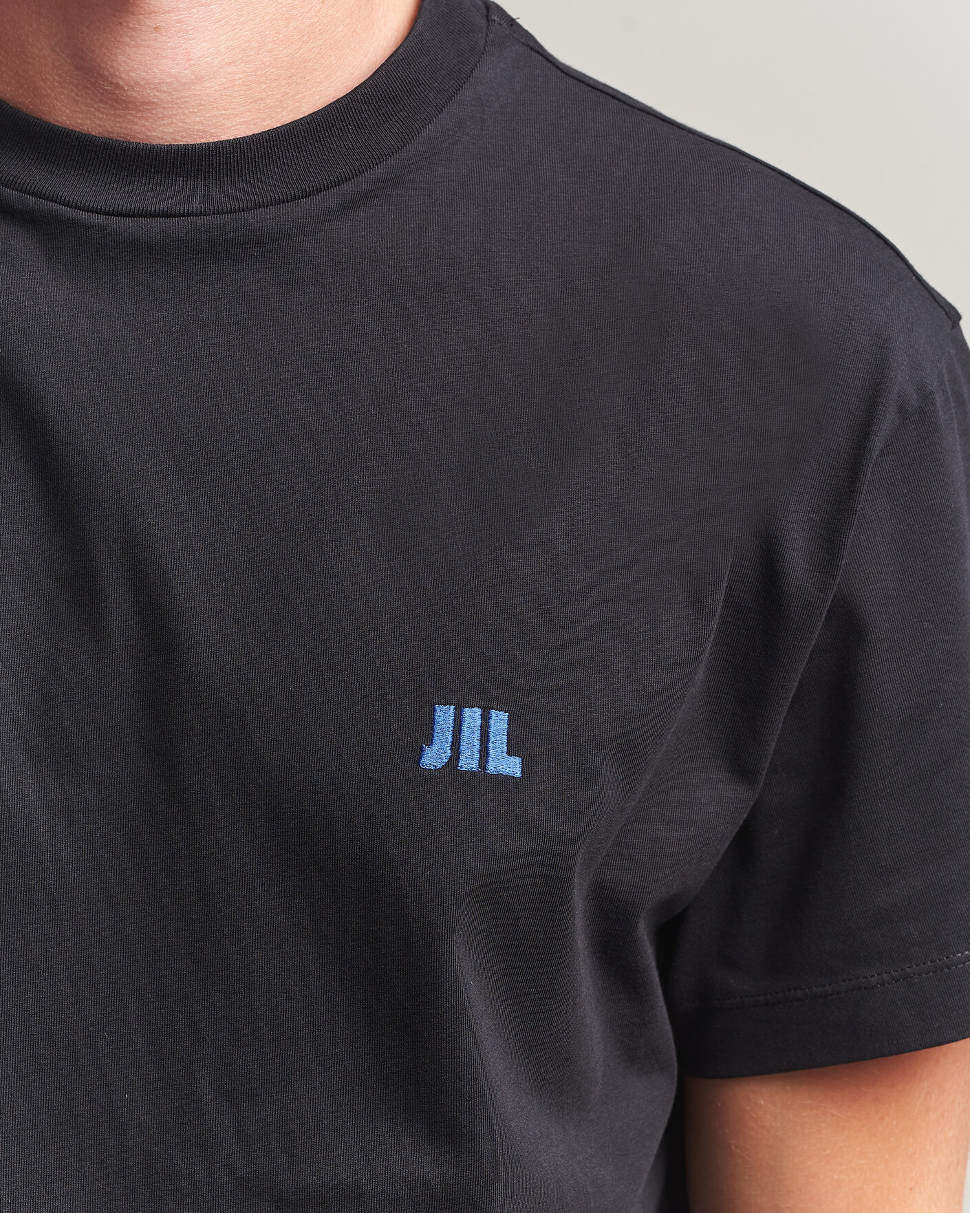 Homme | T-shirts | Jil Sander | Short Sleeve Jil Logo T-Shirt Black
