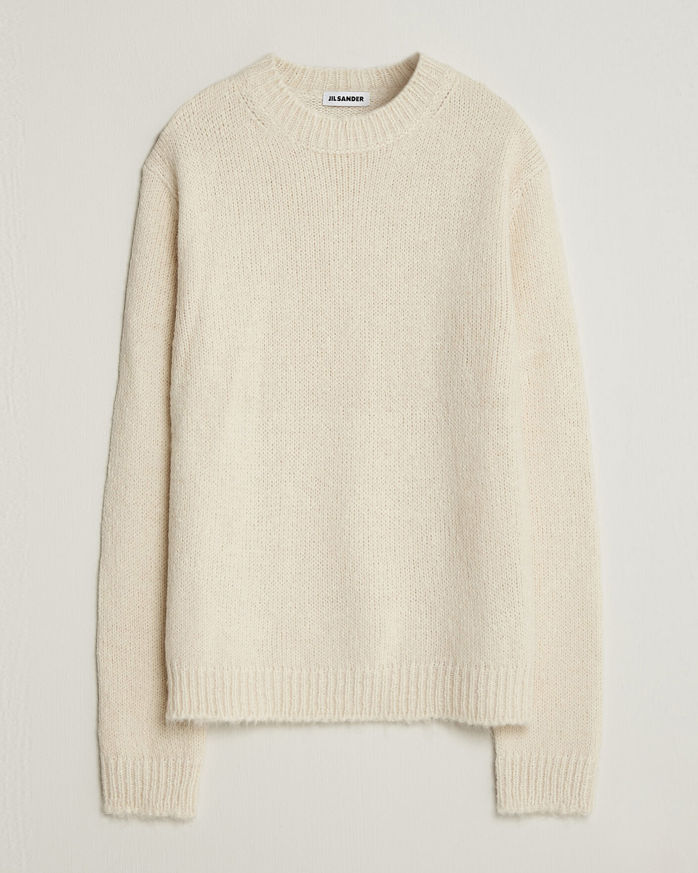 Homme | Pulls Et Tricots | Jil Sander | Rib Knit Sweater Off White