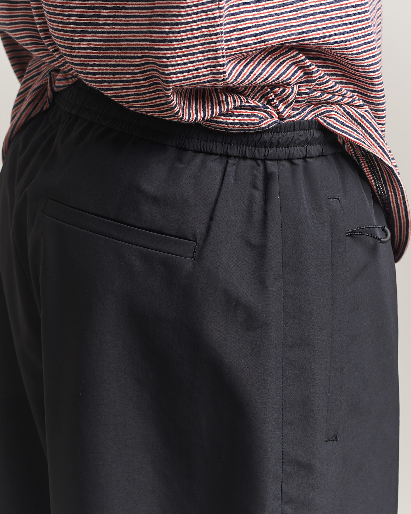 Homme | Pantalons | Jil Sander | Drawstring Trousers Black