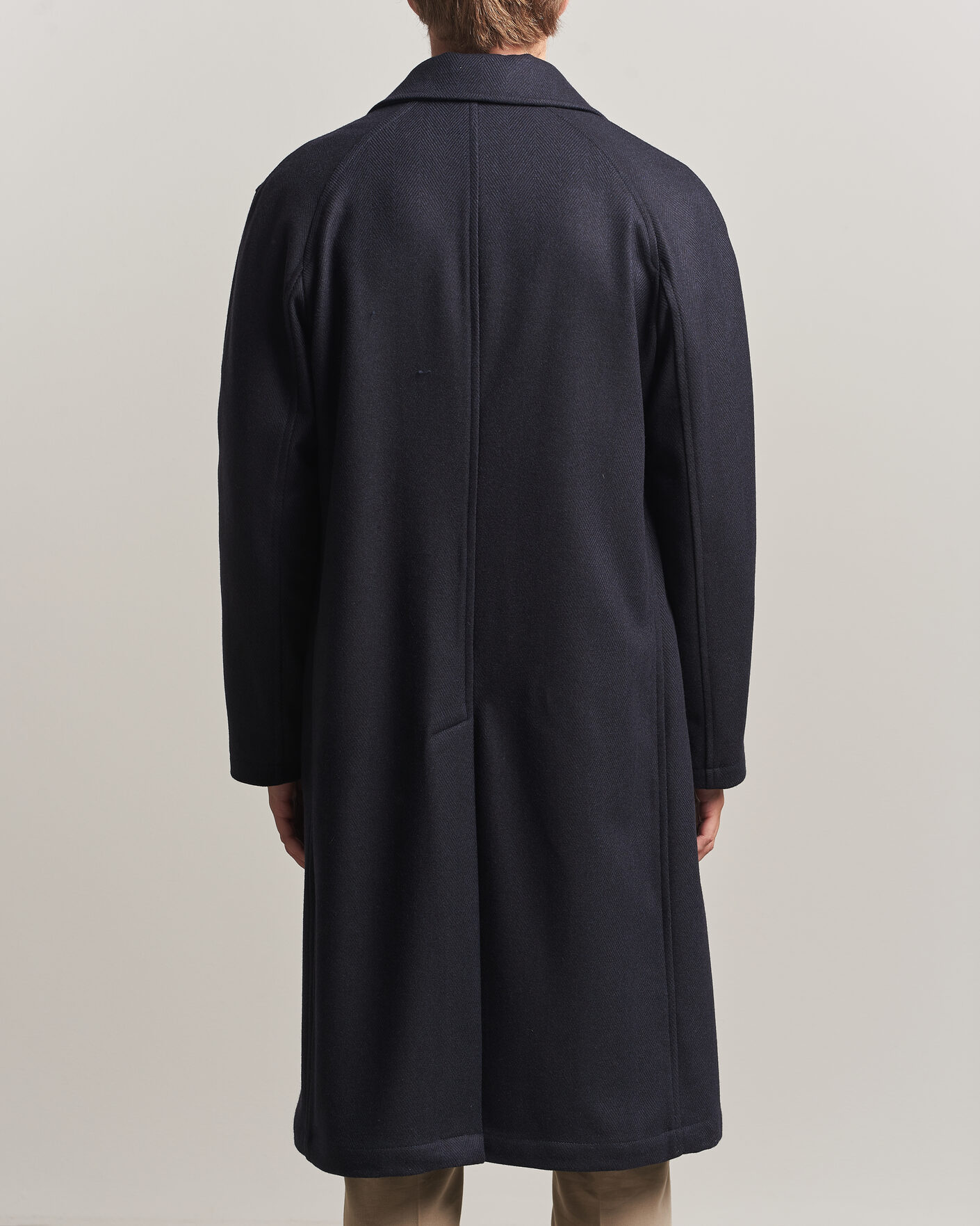 Homme | Manteaux Et Vestes | L.B.M. 1911 | Wool/Cashmere Raglan Coat Navy