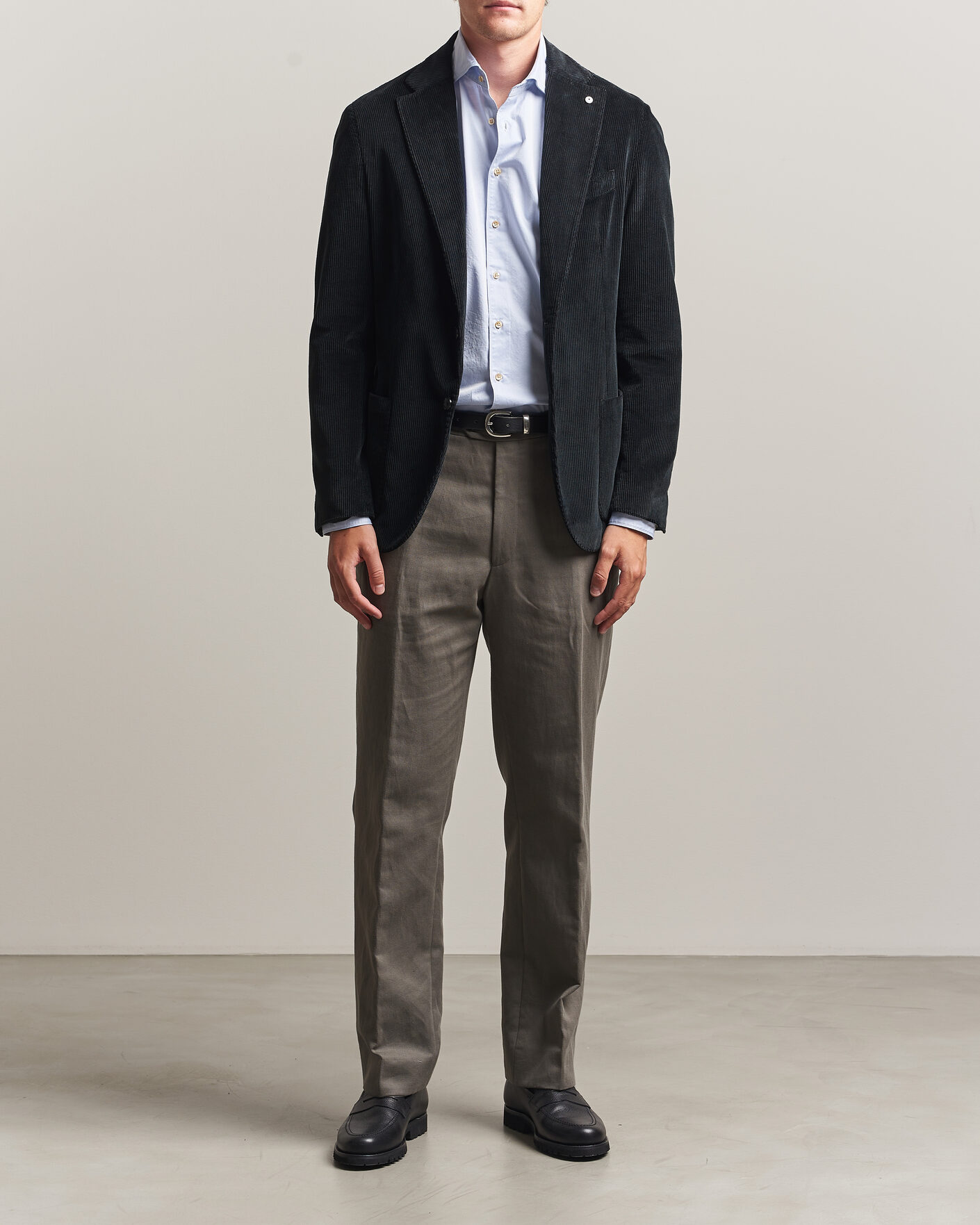 Homme | Blazers | L.B.M. 1911 | Jack Corduroy Blazer Black