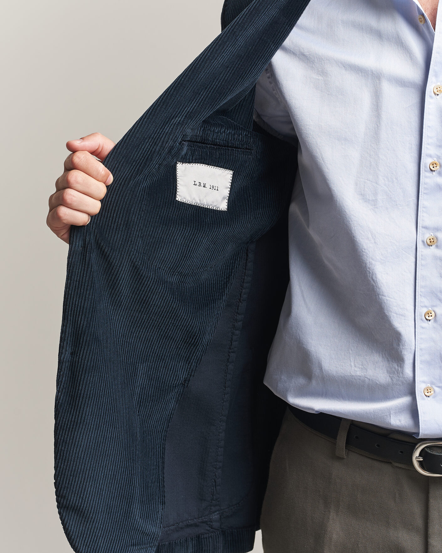 Homme | Blazers | L.B.M. 1911 | Jack Corduroy Blazer Navy