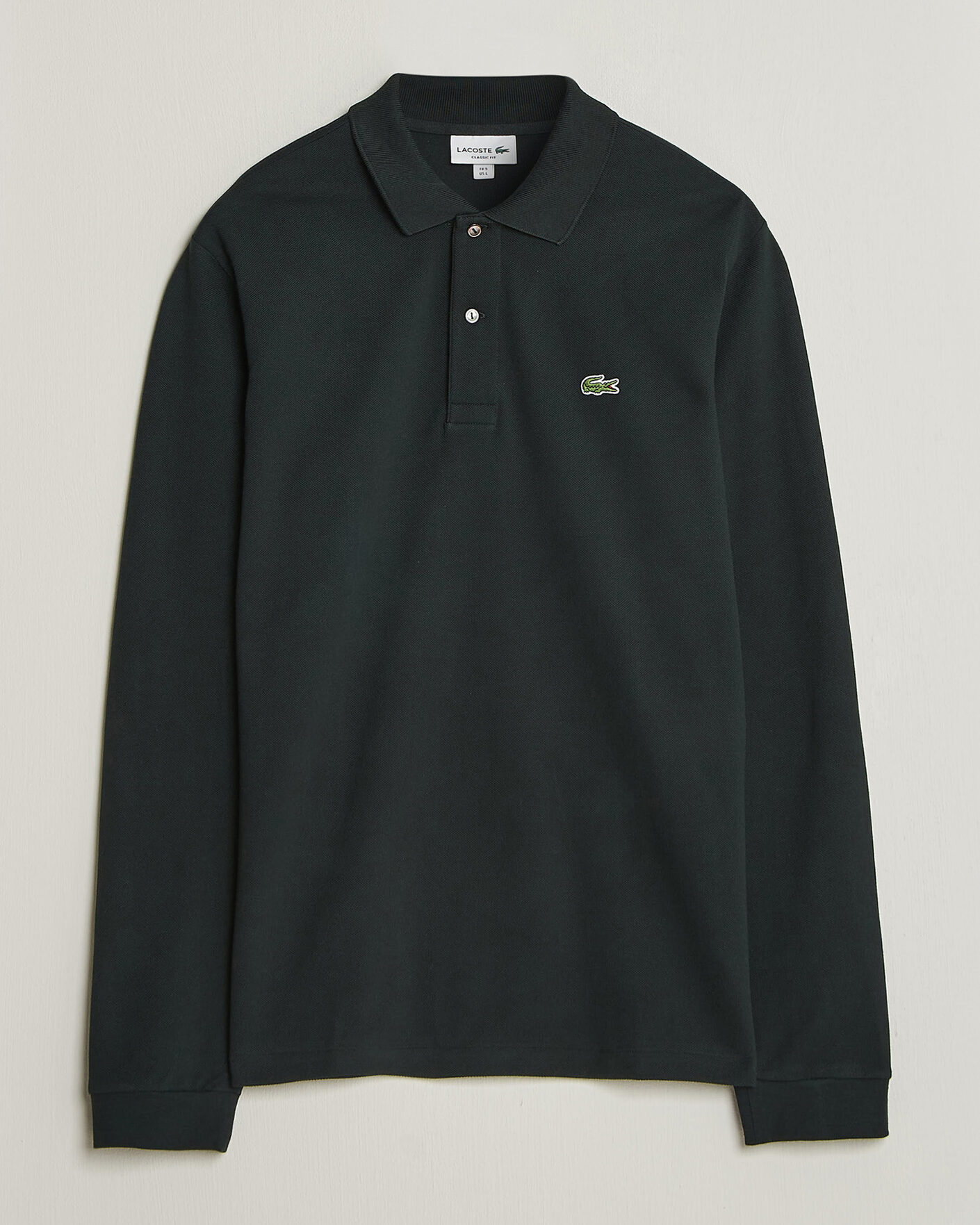 Homme | Polos | Lacoste | Original Long Sleeve Polo Piké Dark Varech