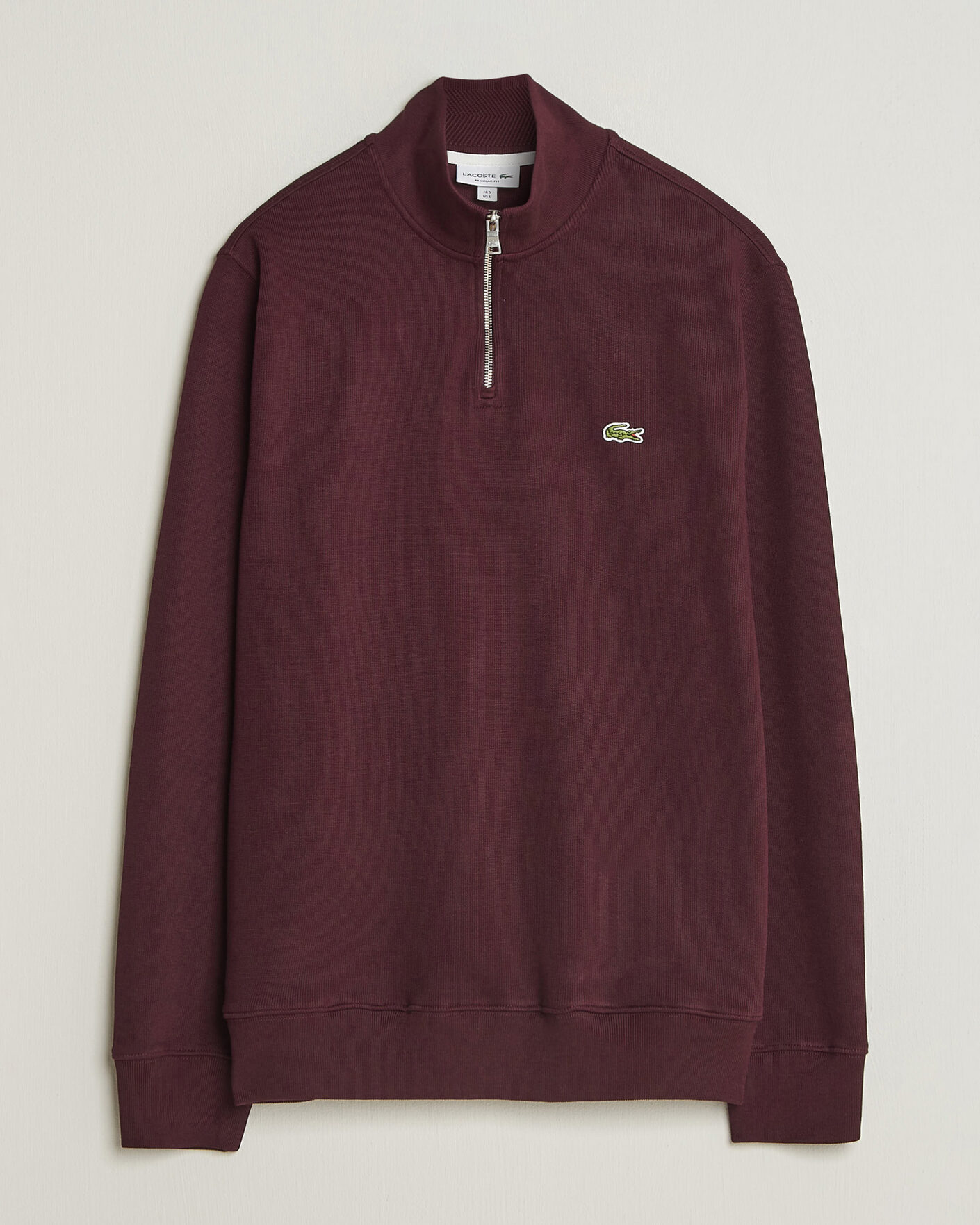 Homme | Pulls Et Tricots | Lacoste | Rib Interlock Half Zip Oxalis