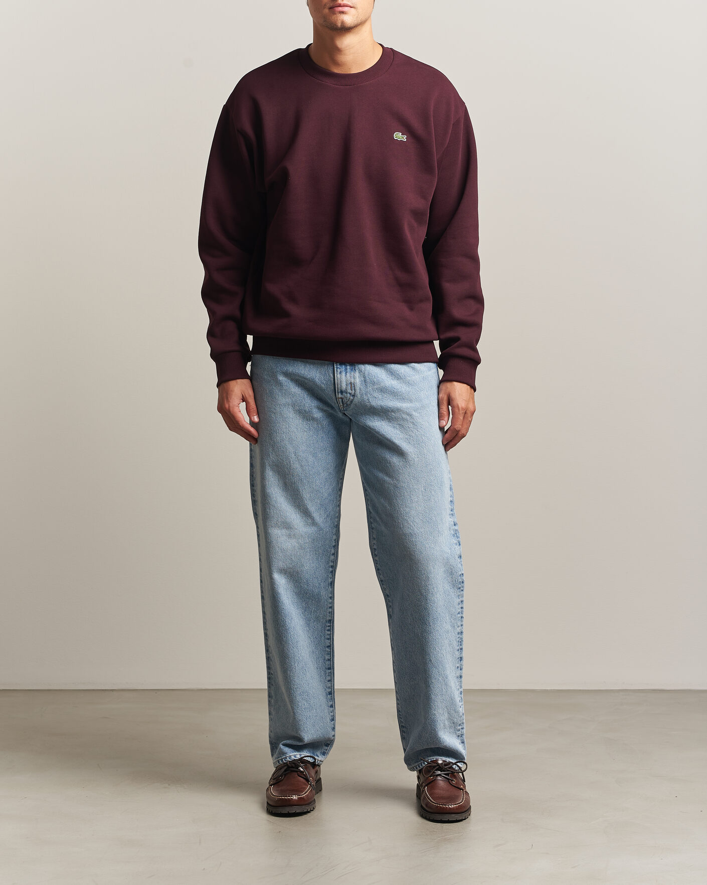Homme | Pulls Et Tricots | Lacoste | Crew Neck Sweatshirt Oxalis