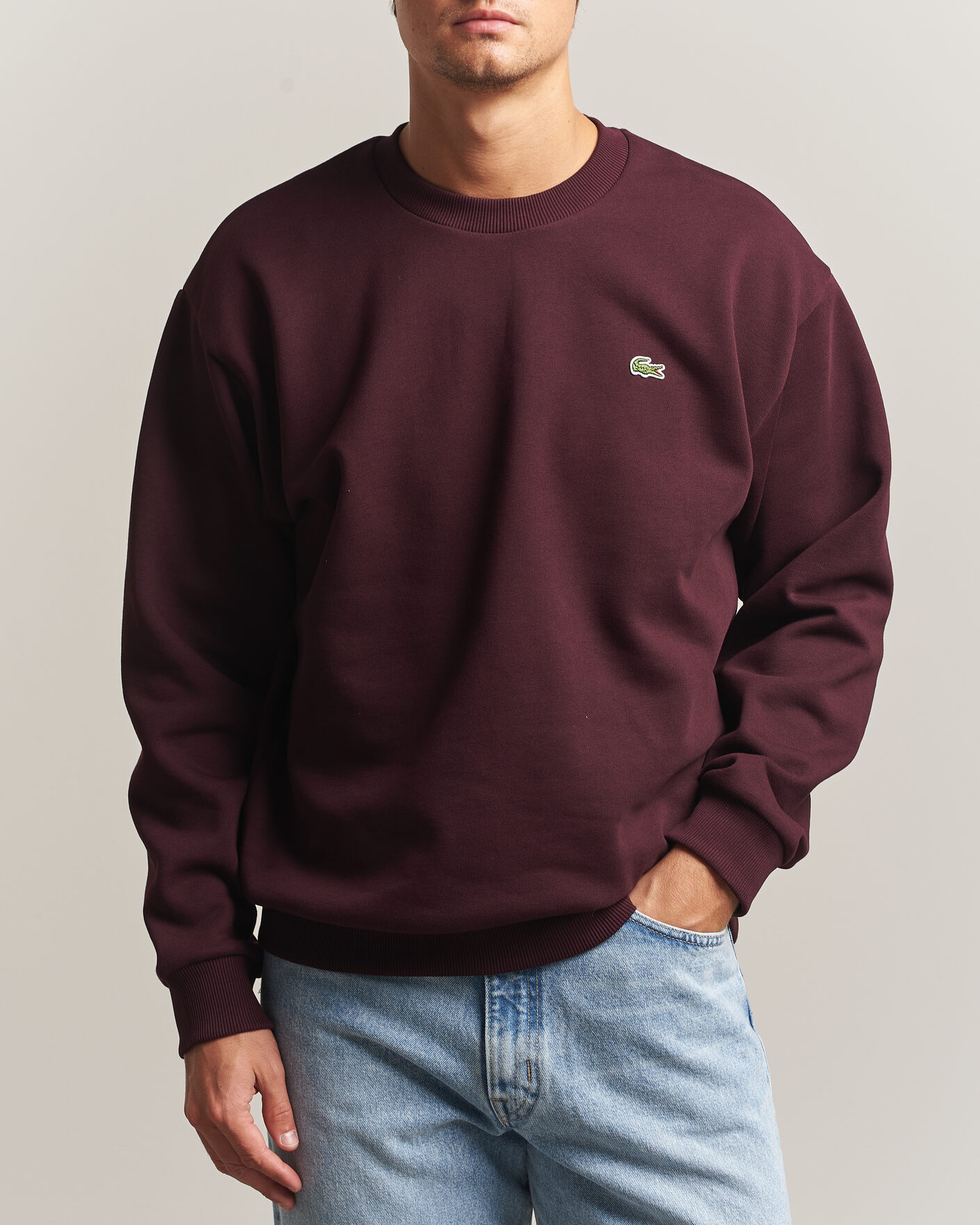 Homme | Pulls Et Tricots | Lacoste | Crew Neck Sweatshirt Oxalis