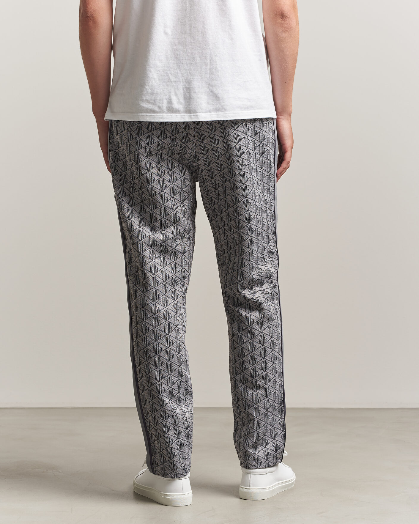 Homme | Pantalons | Lacoste | Monogram Track Pants Calluna/Graphite