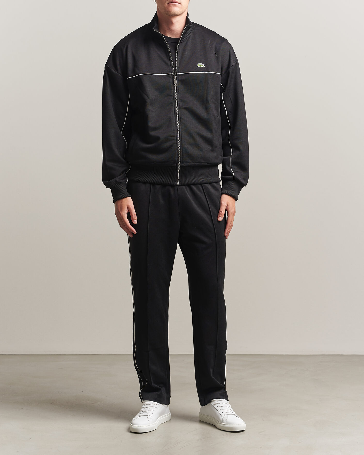Homme | Pantalons | Lacoste | Piqué Track Pants Black