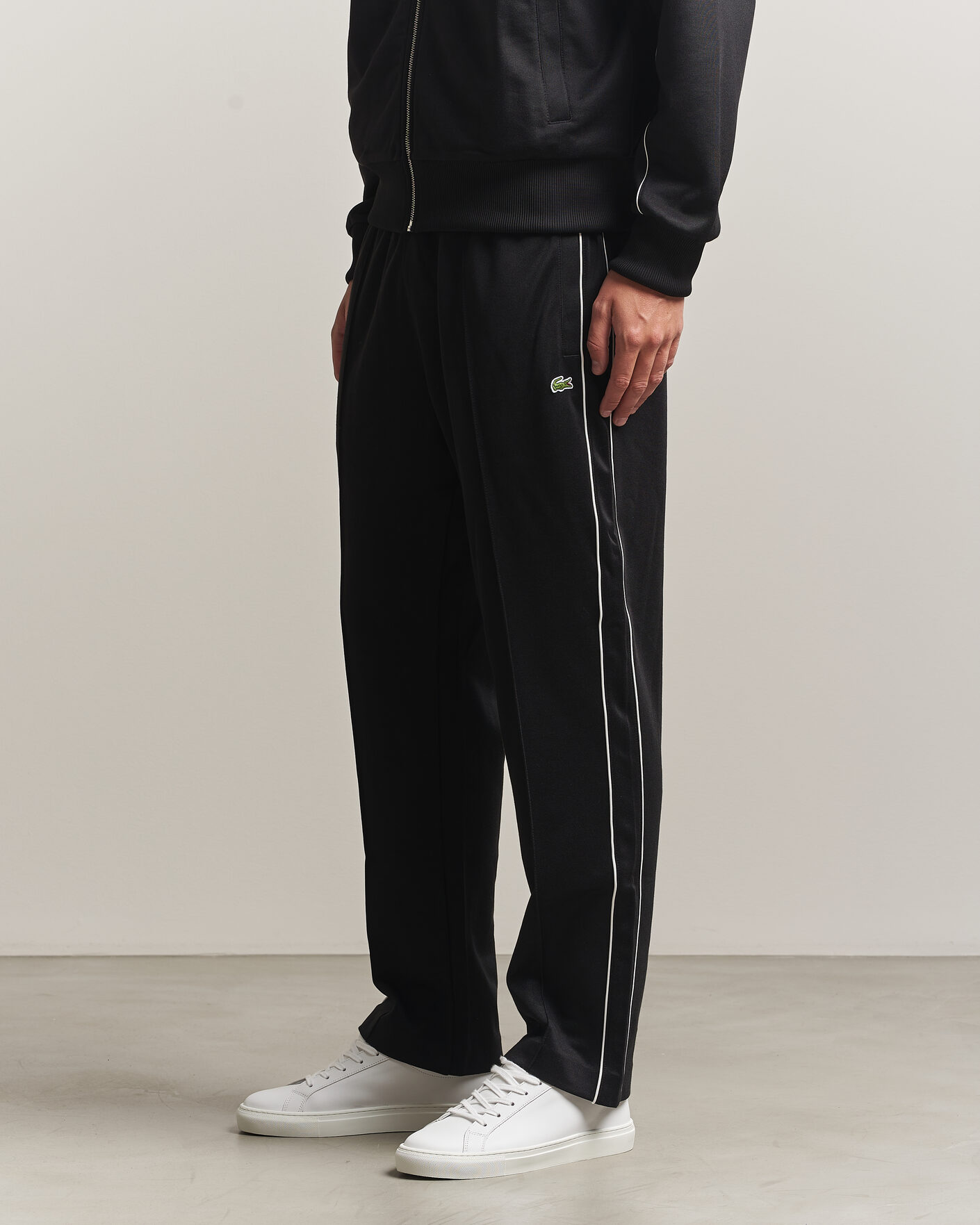 Homme | Pantalons | Lacoste | Piqué Track Pants Black