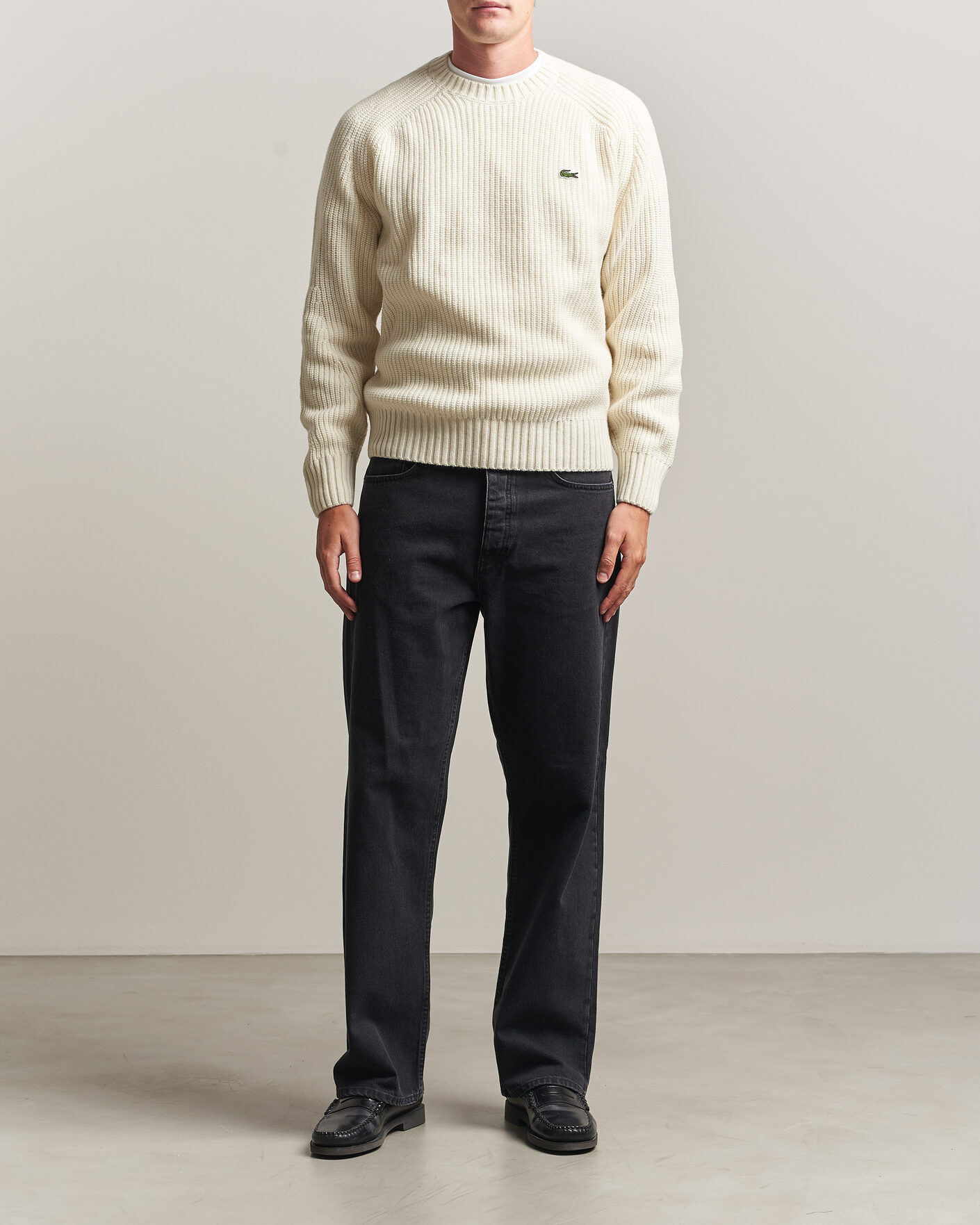 Homme | Pulls Et Tricots | Lacoste | Heavy Wool Knitted Sweater Lapland