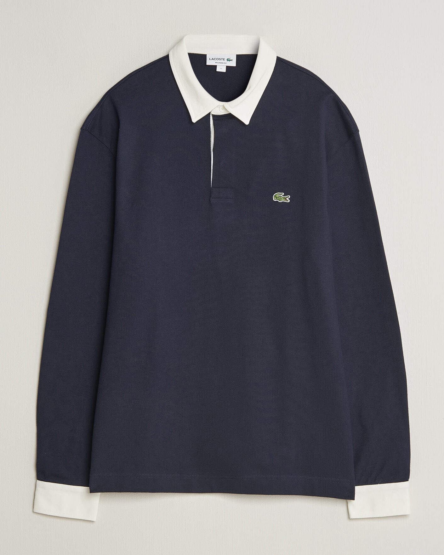 Homme | Pulls Et Tricots | Lacoste | Heavy Cotton Rugger Dark Navy