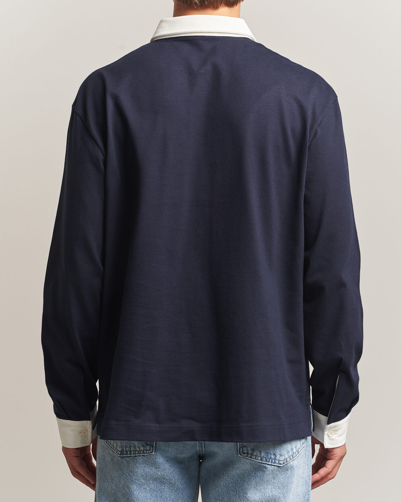 Homme | Pulls Et Tricots | Lacoste | Heavy Cotton Rugger Dark Navy