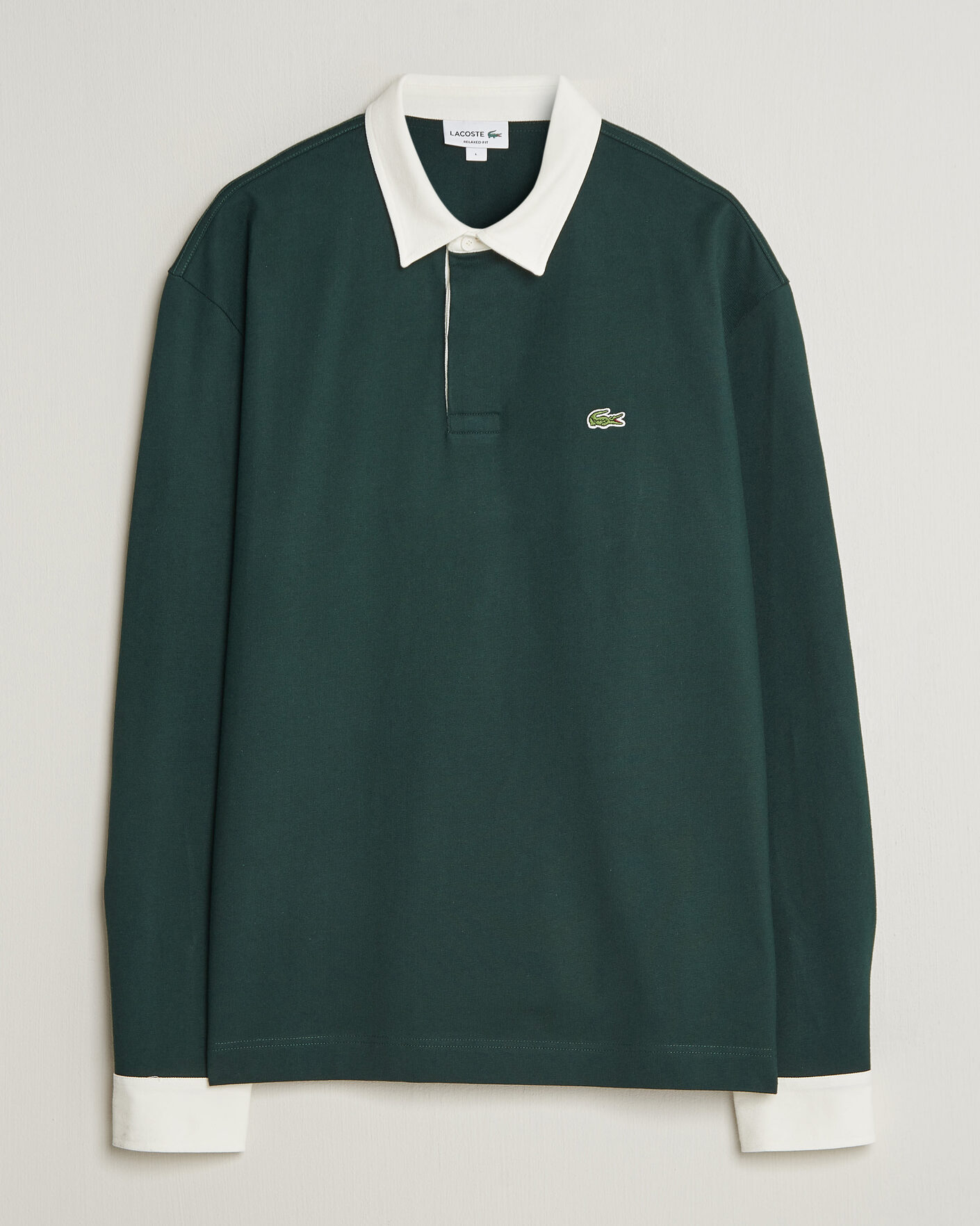 Homme | Pulls Et Tricots | Lacoste | Heavy Cotton Rugger Sinople