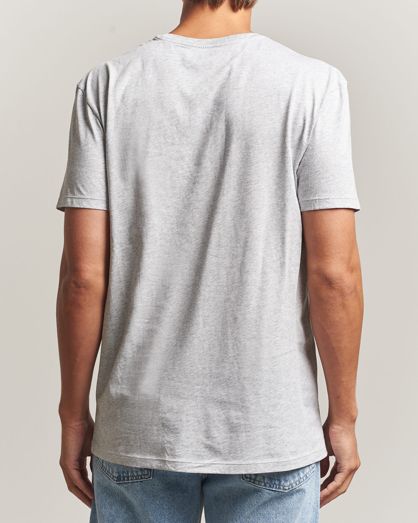 Homme | T-shirts | Lacoste | 3-Pack Crew Neck T-Shirt White/Grey/Black