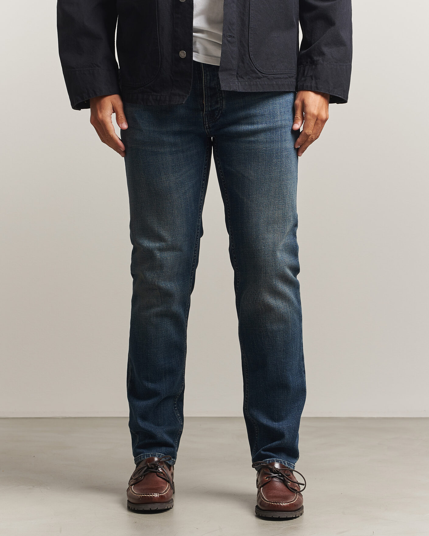 Homme | Jeans | Nudie Jeans | Solid Ollie Jeans Epic Ink