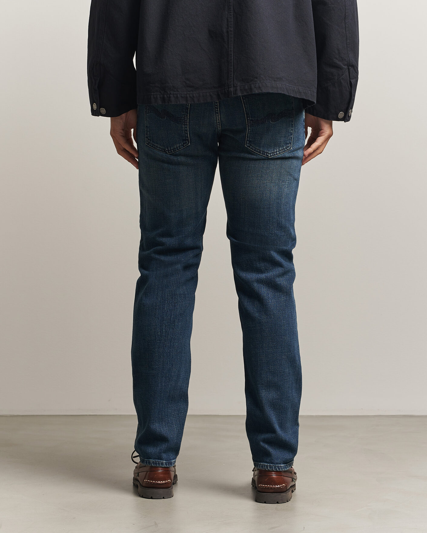 Homme | Jeans | Nudie Jeans | Solid Ollie Jeans Epic Ink