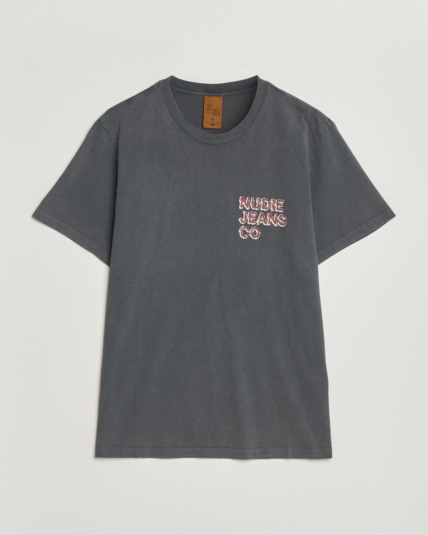 Homme | T-shirts | Nudie Jeans | Roy Life Tracks T-Shirt Antracite