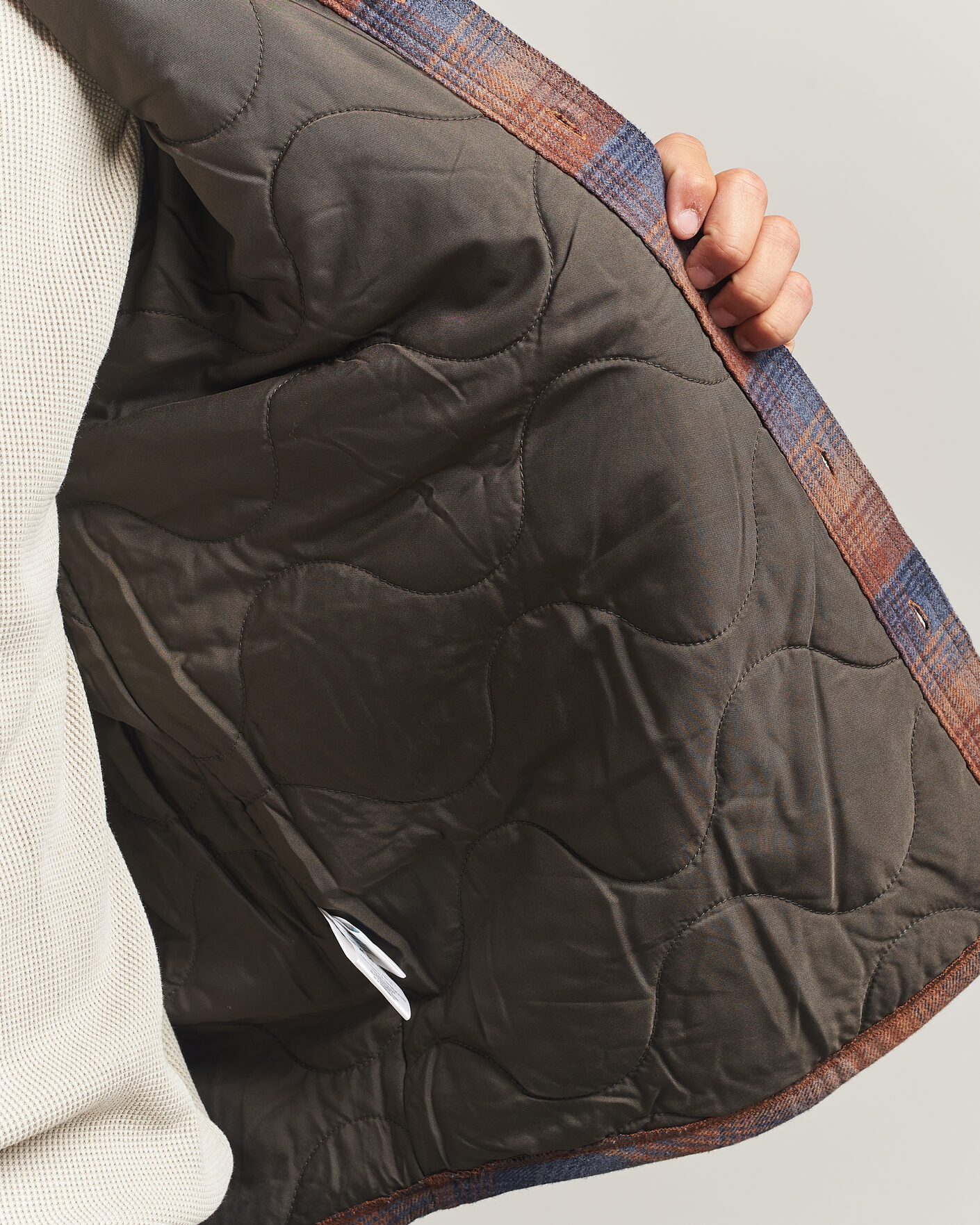Homme | Chemises | Nudie Jeans | Glenn Padded Checked Overshirt Multi