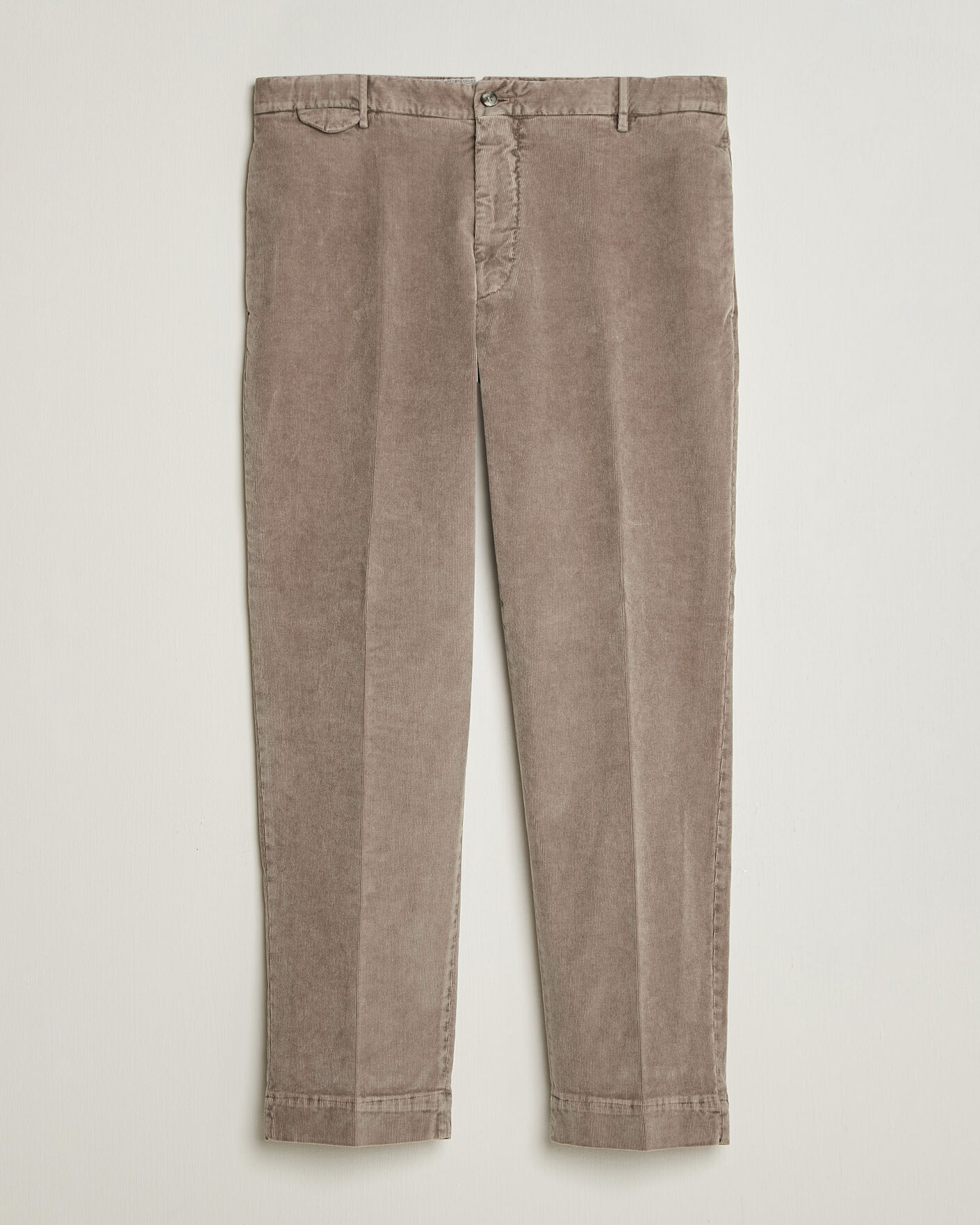Homme | Pantalons | Santaniello | Corduroy Trousers Taupe