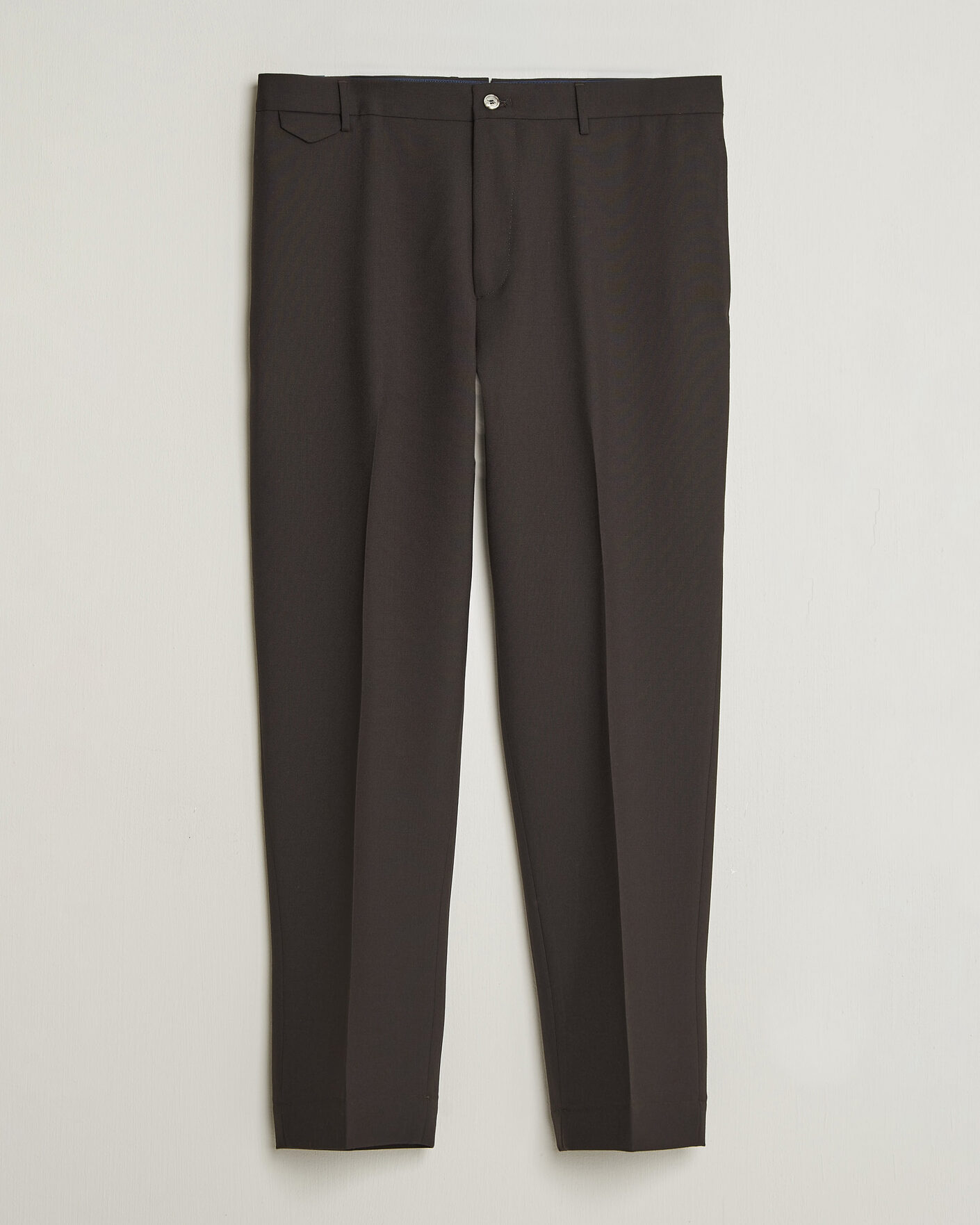 Homme | Pantalons | Santaniello | Wool Trousers Brown