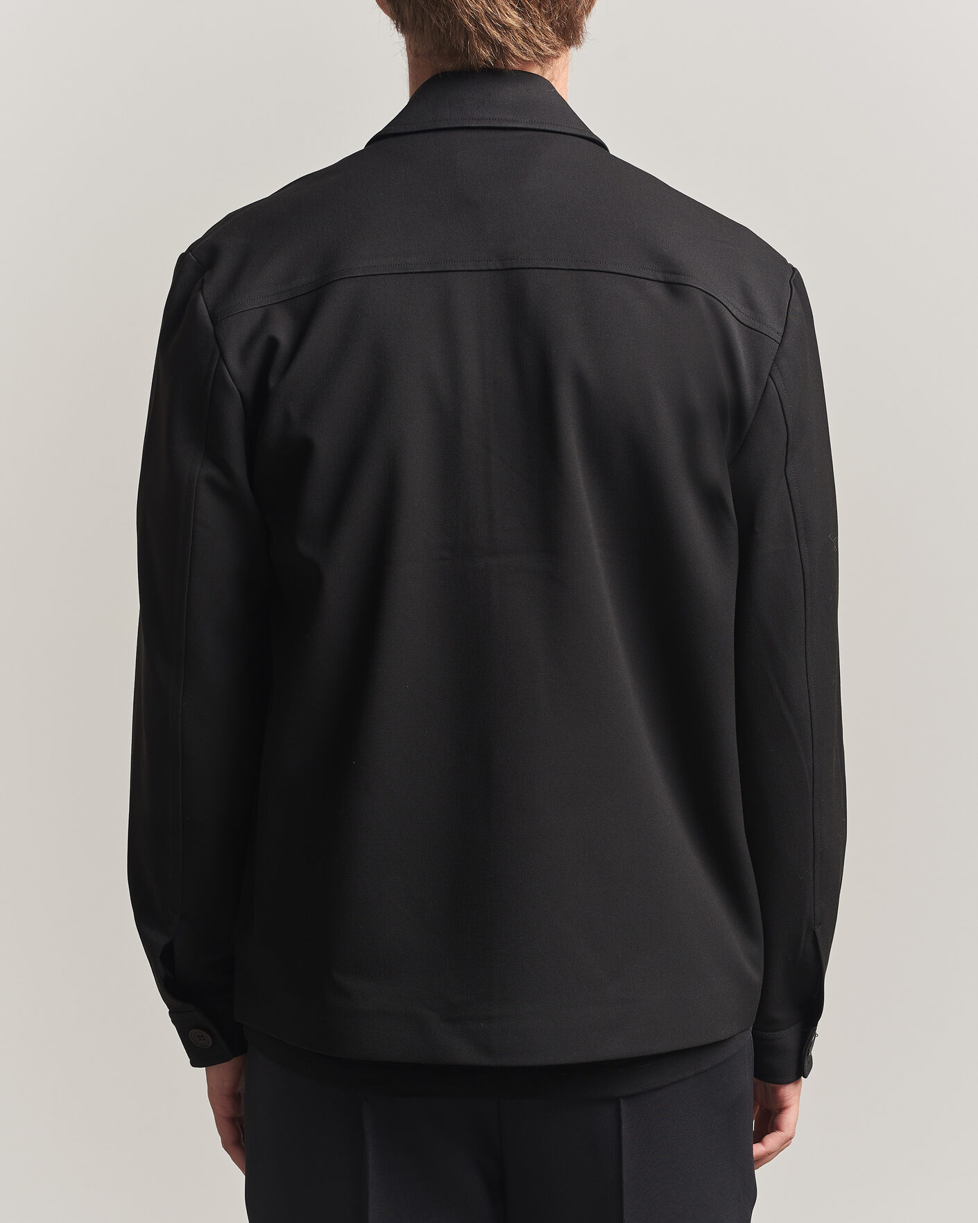 Homme | Chemises | LES DEUX | Marsielle Hybrid Jacket Black