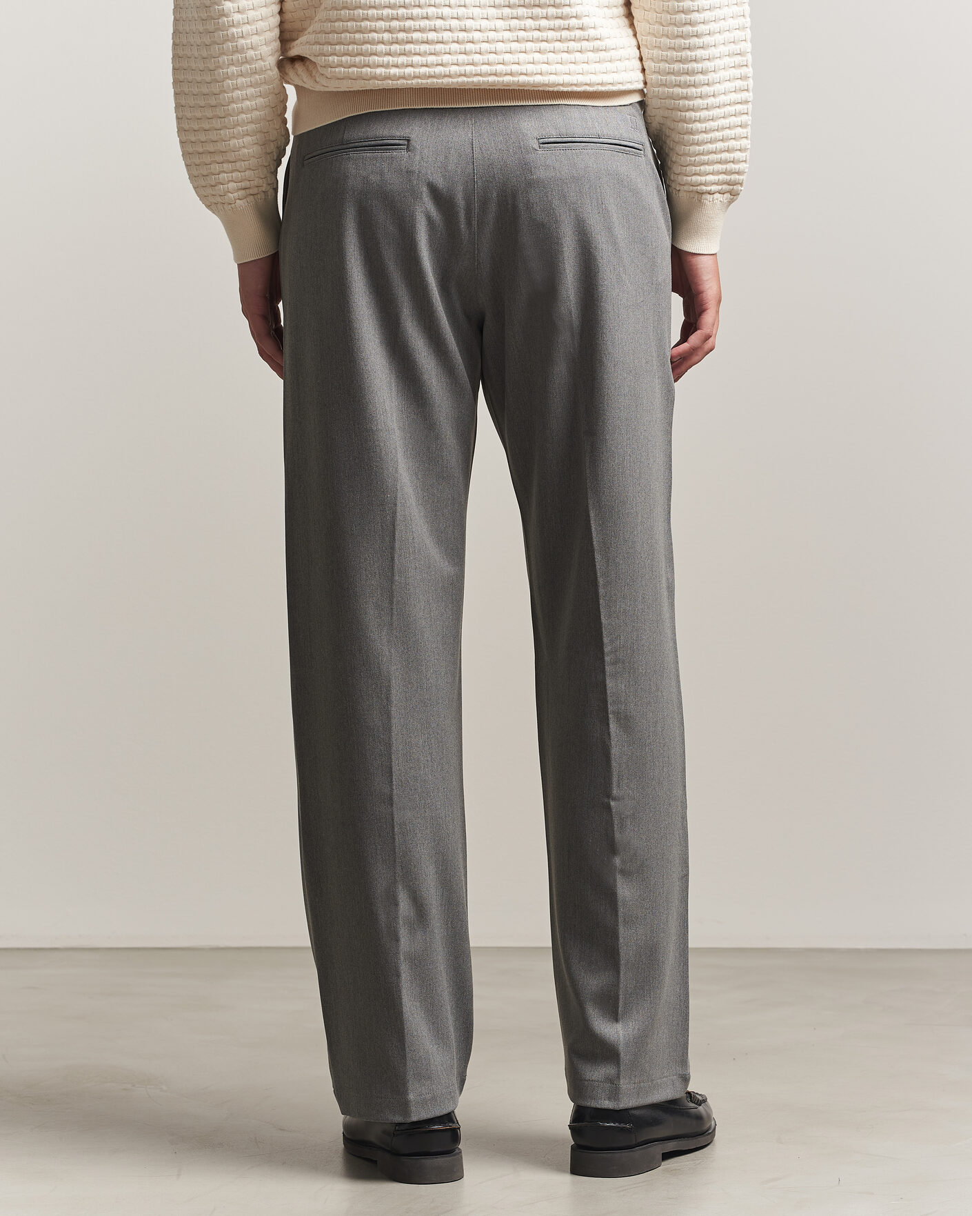 Homme | Pantalons | LES DEUX | Como Solid Slack Pants Grey Melange