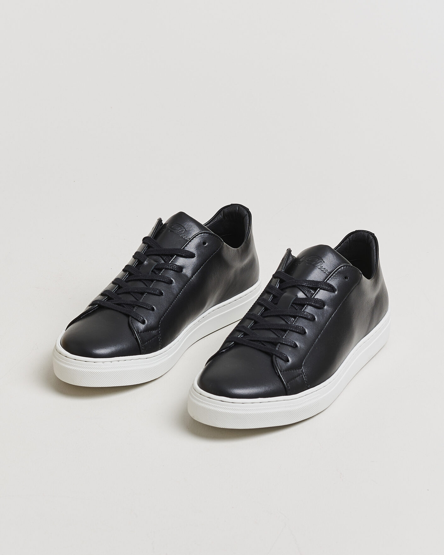 Homme | Baskets | LES DEUX | Signature Leather Sneaker Black