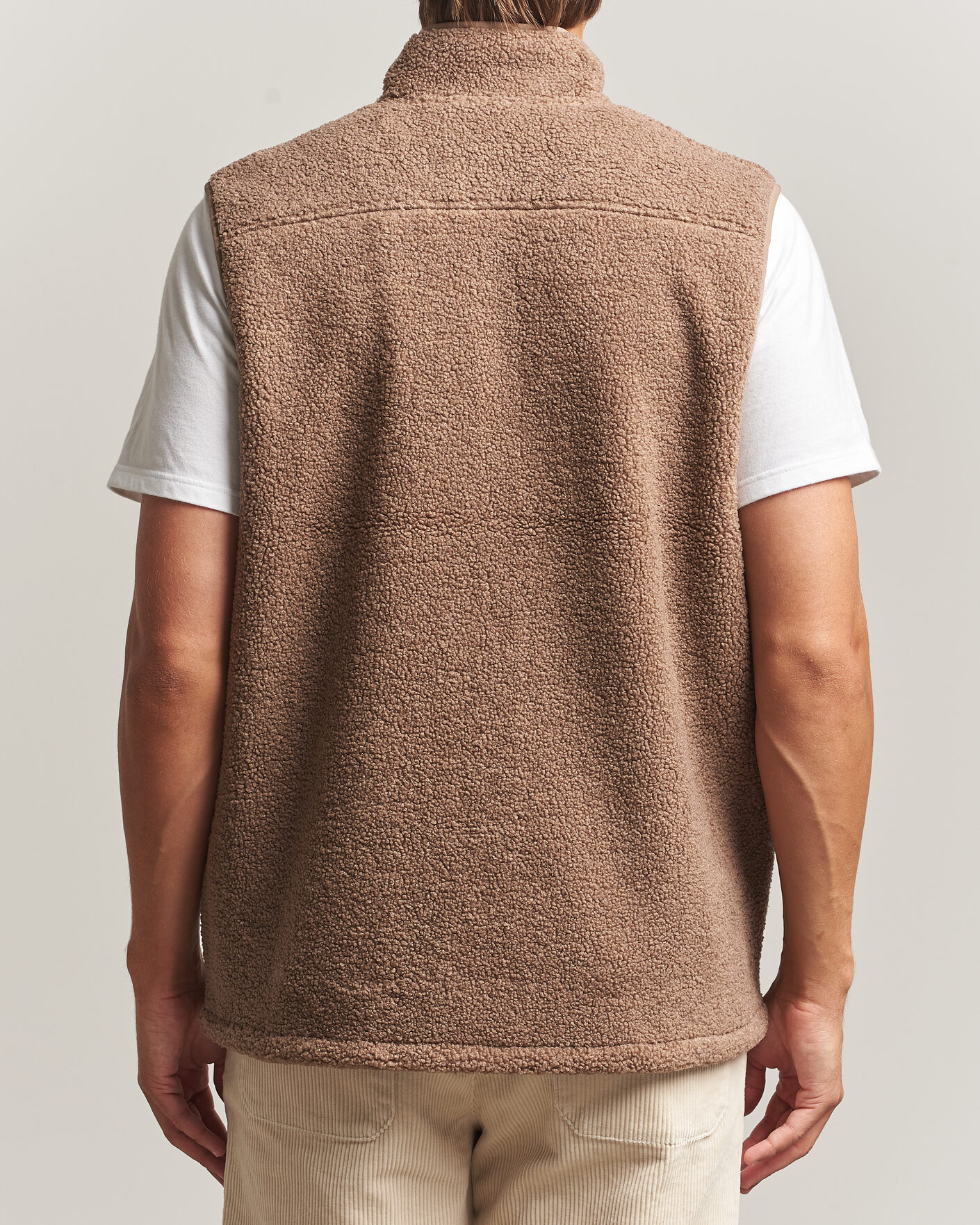 Homme | Gilets | LES DEUX | Patch Teddy Vest Caribou
