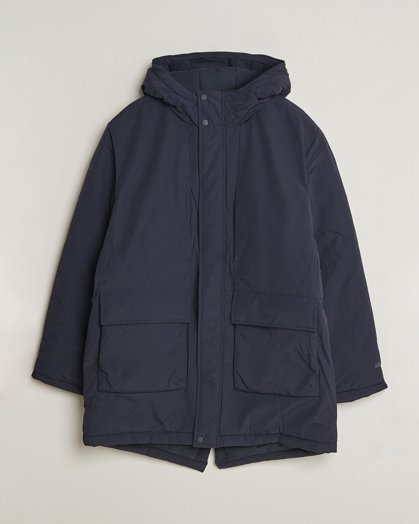 Homme | Manteaux Et Vestes | LES DEUX | Padded Parka Coat Dark Navy