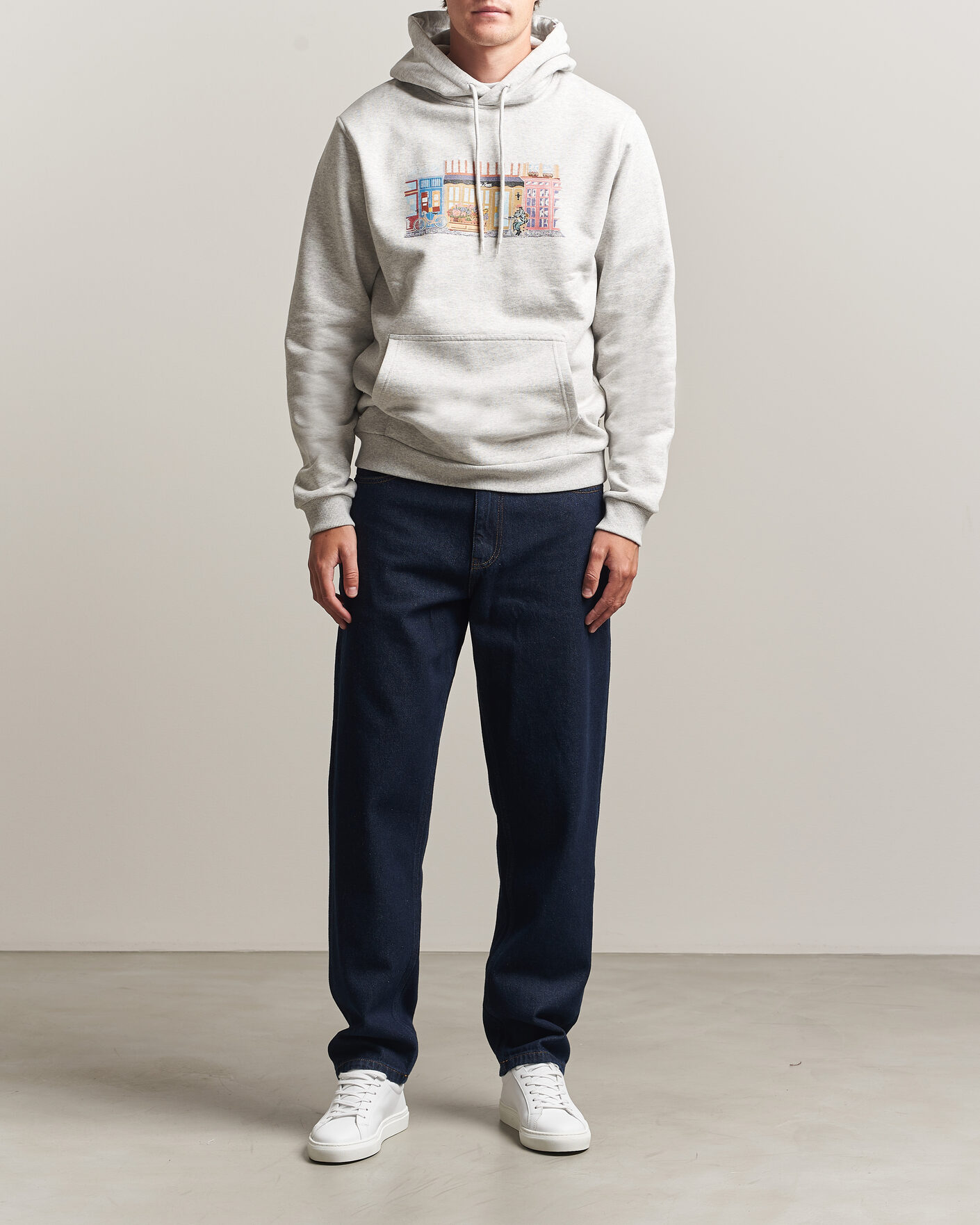 Homme | Pulls Et Tricots | LES DEUX | Market Hoodie Snow Melange