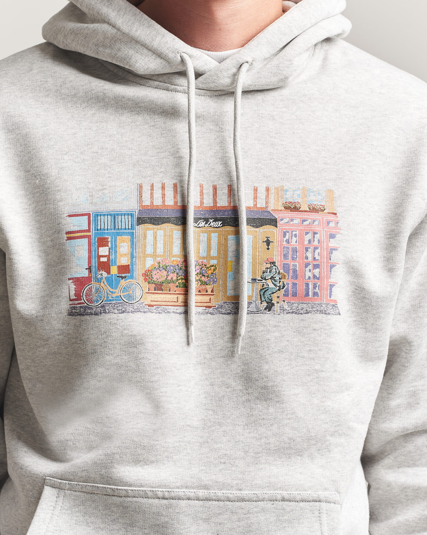 Homme | Pulls Et Tricots | LES DEUX | Market Hoodie Snow Melange