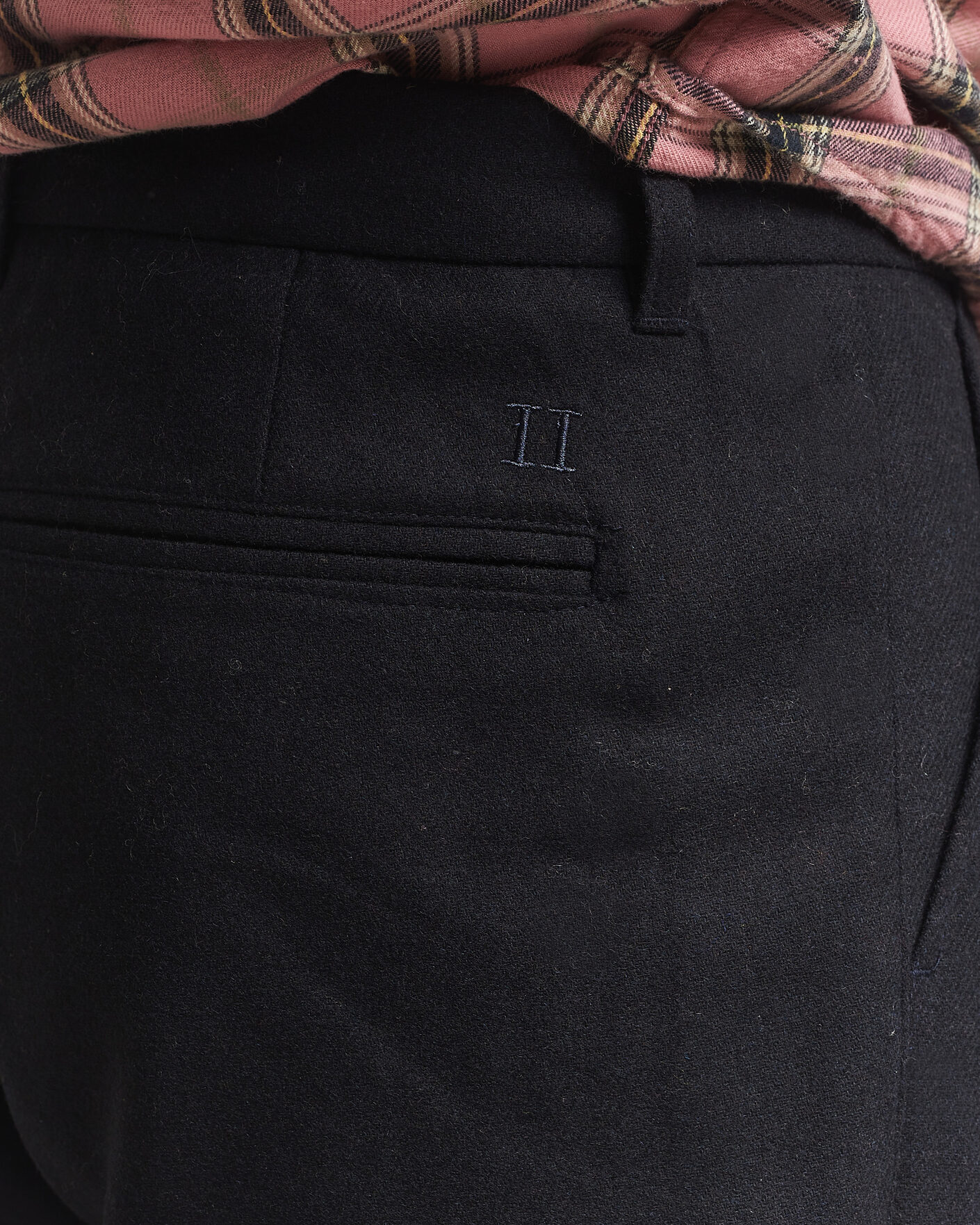 Homme | Pantalons | LES DEUX | Wool Reg Suit Pants Dark Navy
