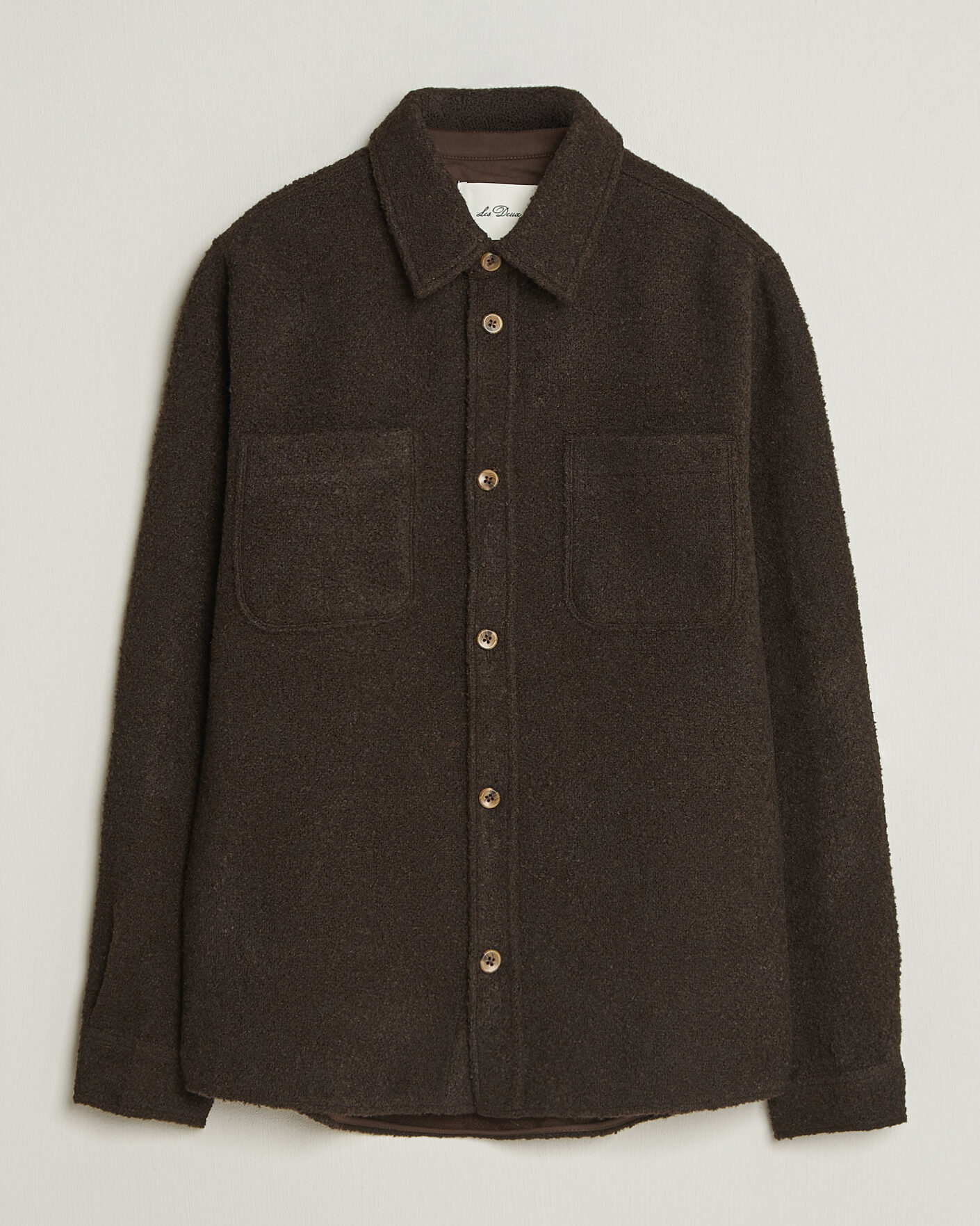 Homme | Chemises | LES DEUX | Boucle Overshirt Delicioso
