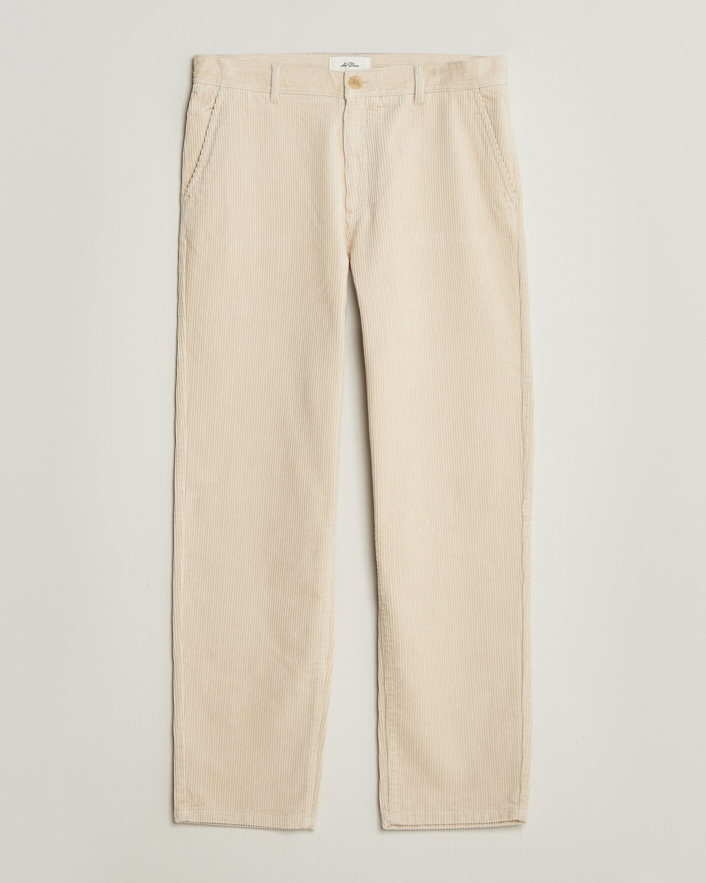 Homme | Pantalons | LES DEUX | Corduroy Tapered Pants Ivory