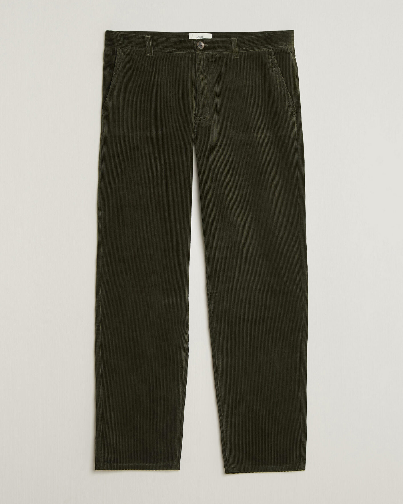 Homme | Pantalons | LES DEUX | Corduroy Tapered Pants Rosin Green