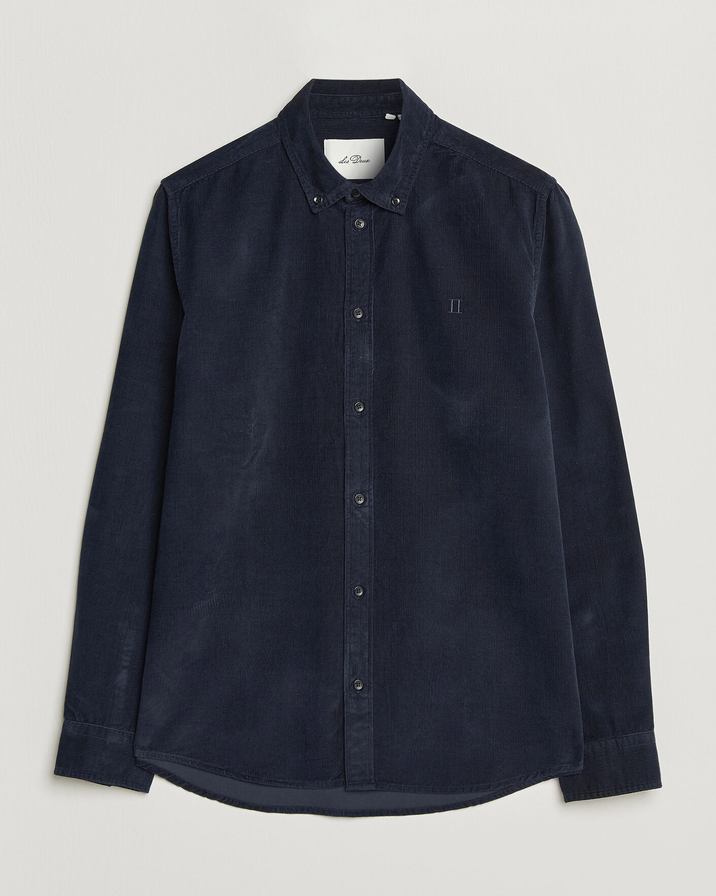 Homme | Chemises | LES DEUX | Pinwale Corduroy Shirt Dark Navy
