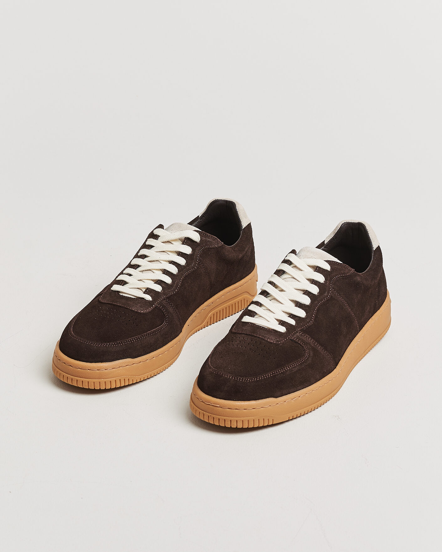 Homme | Baskets | LES DEUX | Suede Sneaker Molé Brown