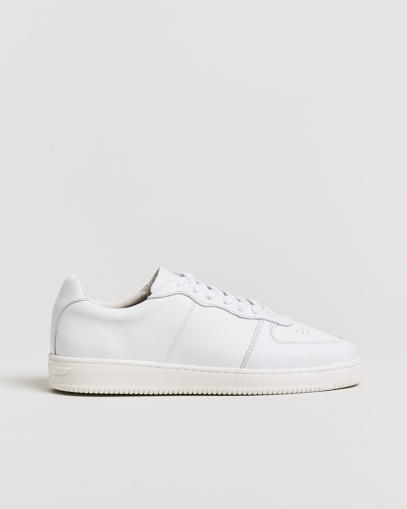 Homme | Baskets | LES DEUX | Sporty Leather Sneaker White