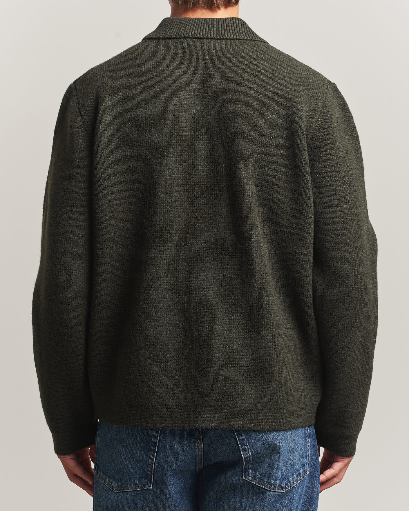 Homme | Pulls Et Tricots | LES DEUX | Milano Knit Overshirt Rosin Green