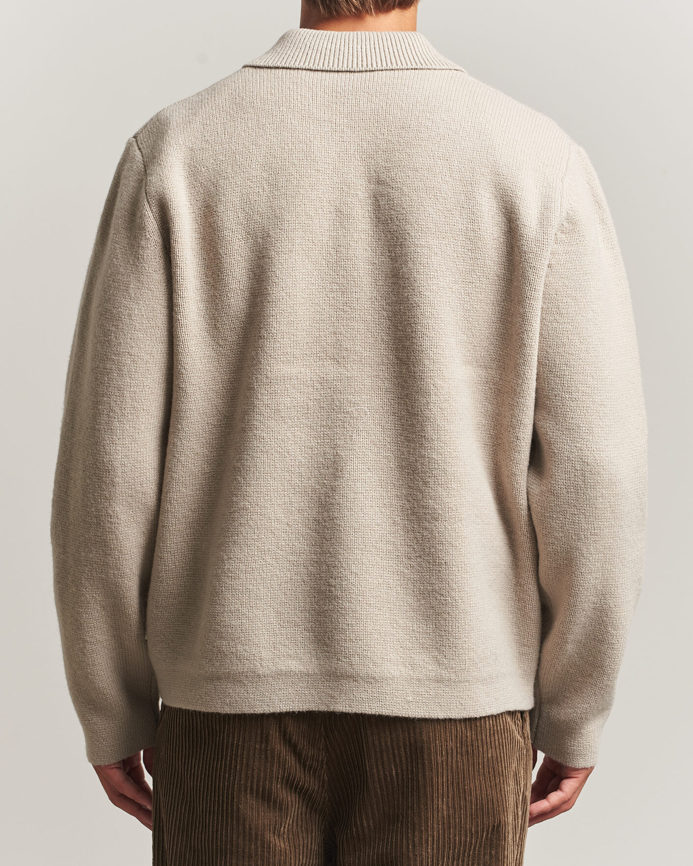 Homme | Pulls Et Tricots | LES DEUX | Milano Knit Overshirt Light Sand